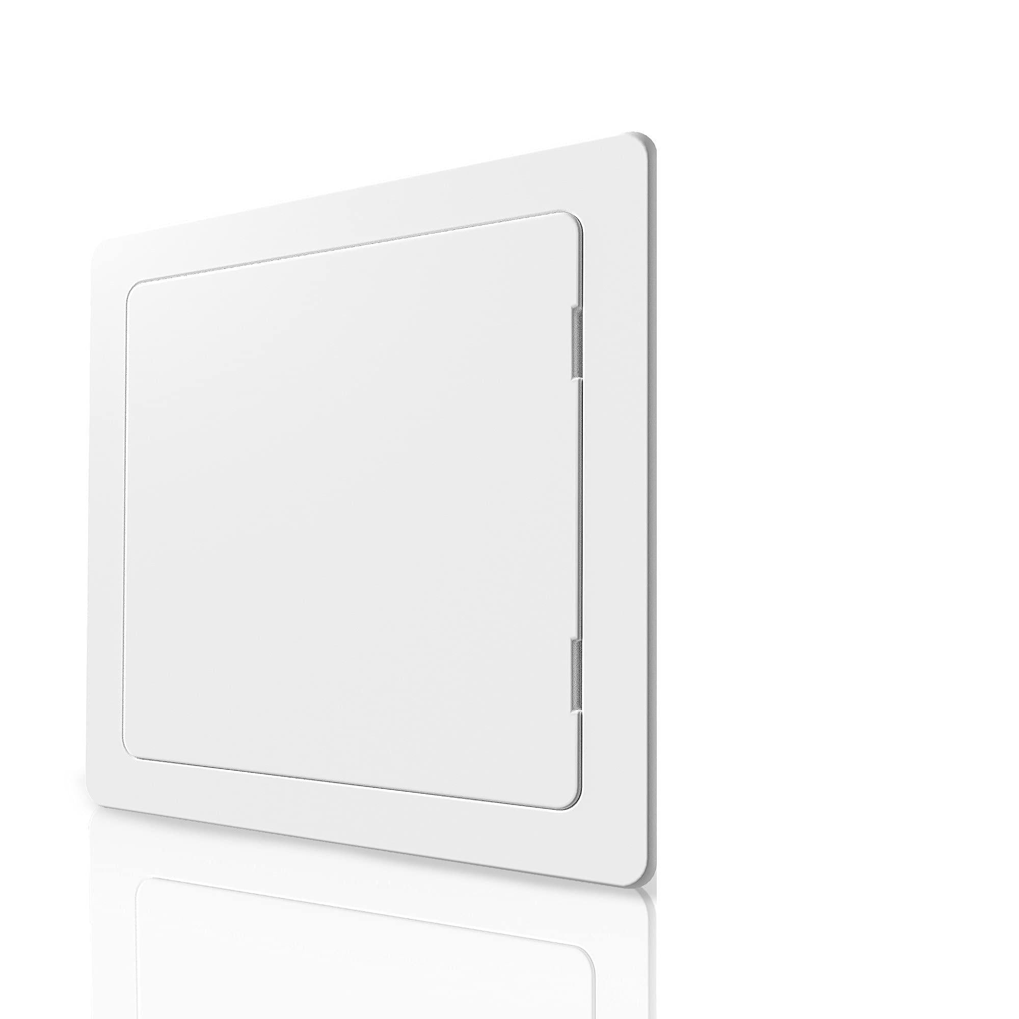 Access Panel for Drywall 10x10 inch Wall Hole Cover Access Door Plastic White Access Panel for Drywall 10x10 inch Wall Hole Cover Access Door Plastic White