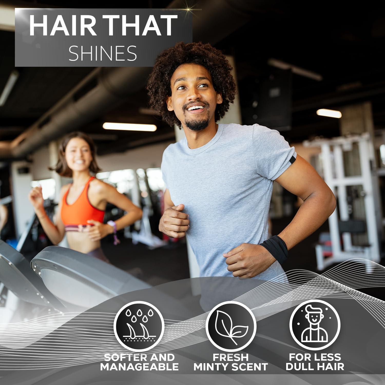 Mens Shampoo and Conditioner Set Sulfate Free and Clarifying For Men with Oily to Normal Hair Moisturizing and Thickening Biotin Keratin Tea Tree Oil Caffeine and Peppermint for Dandruff Mens Shampoo and Conditioner Set Sulfate Free and Clarifying For Men with Oily to Normal Hair Moisturizing and Thickening Biotin Keratin Tea Tree Oil Caffeine and Peppermint for Dandruff