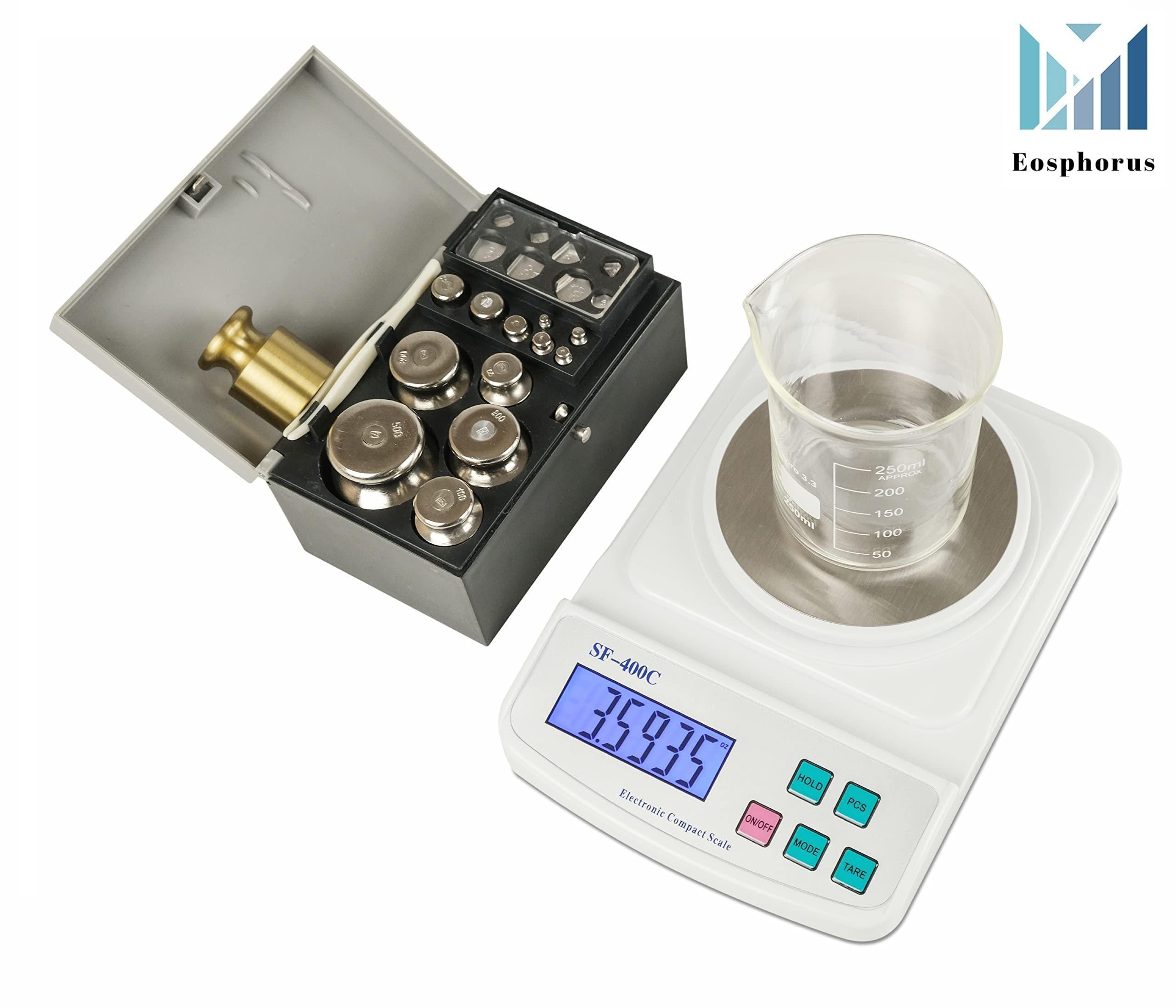 Ounce and Gram Scale 0.01g Accuracy Mass Balance Chemistry Digital Scale Electronic LCD Science Lab Laboratory Digital Scale USB Charger and AC DC Adapter Included Ounce and Gram Scale 0.01g Accuracy Mass Balance Chemistry Digital Scale Electronic LCD Science Lab Laboratory Digital Scale USB Charger and AC DC Adapter Included