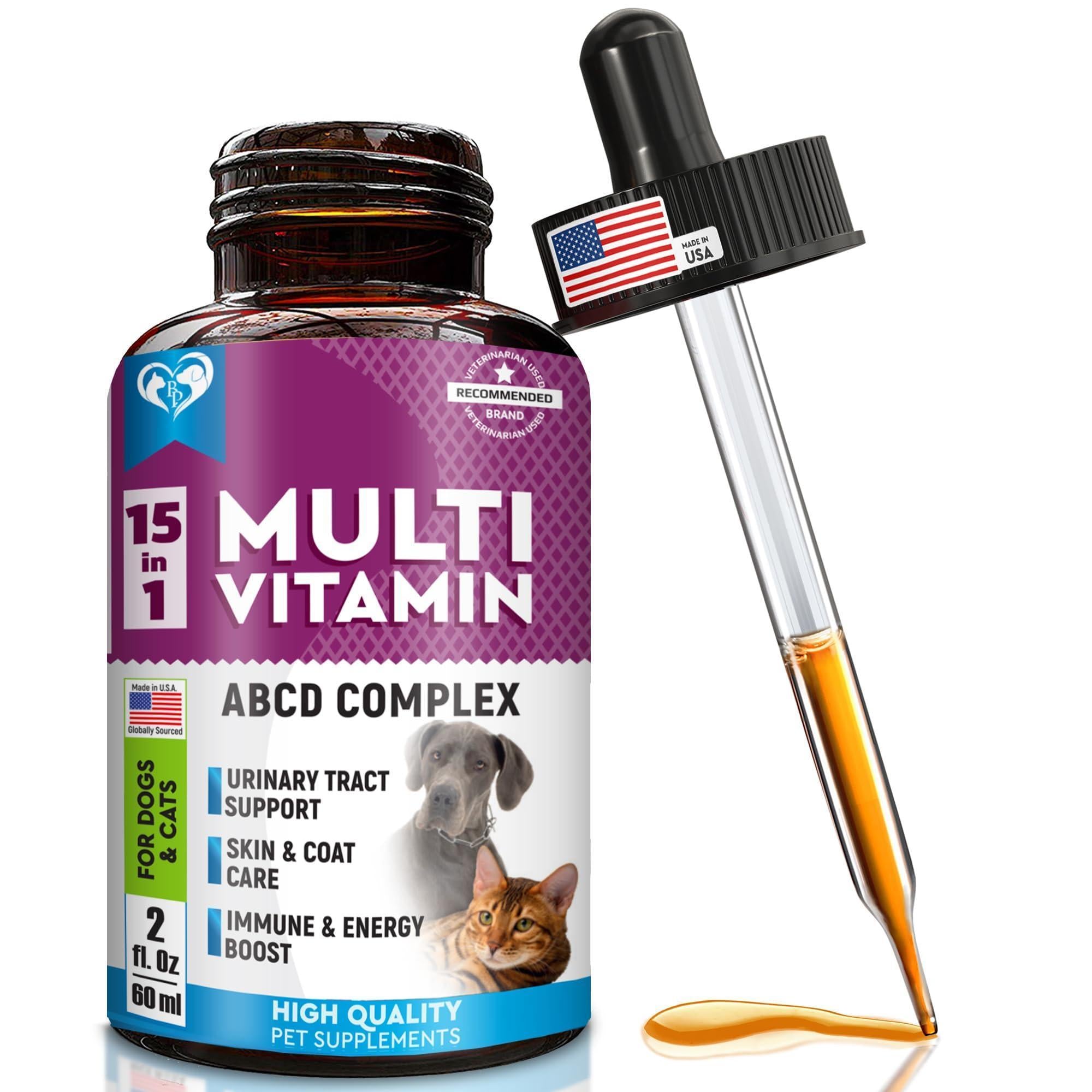 Cat & Dog Liquid Multivitamin Glucosamine & Cranberry Cat & Dog Liquid Multivitamin Glucosamine & Cranberry