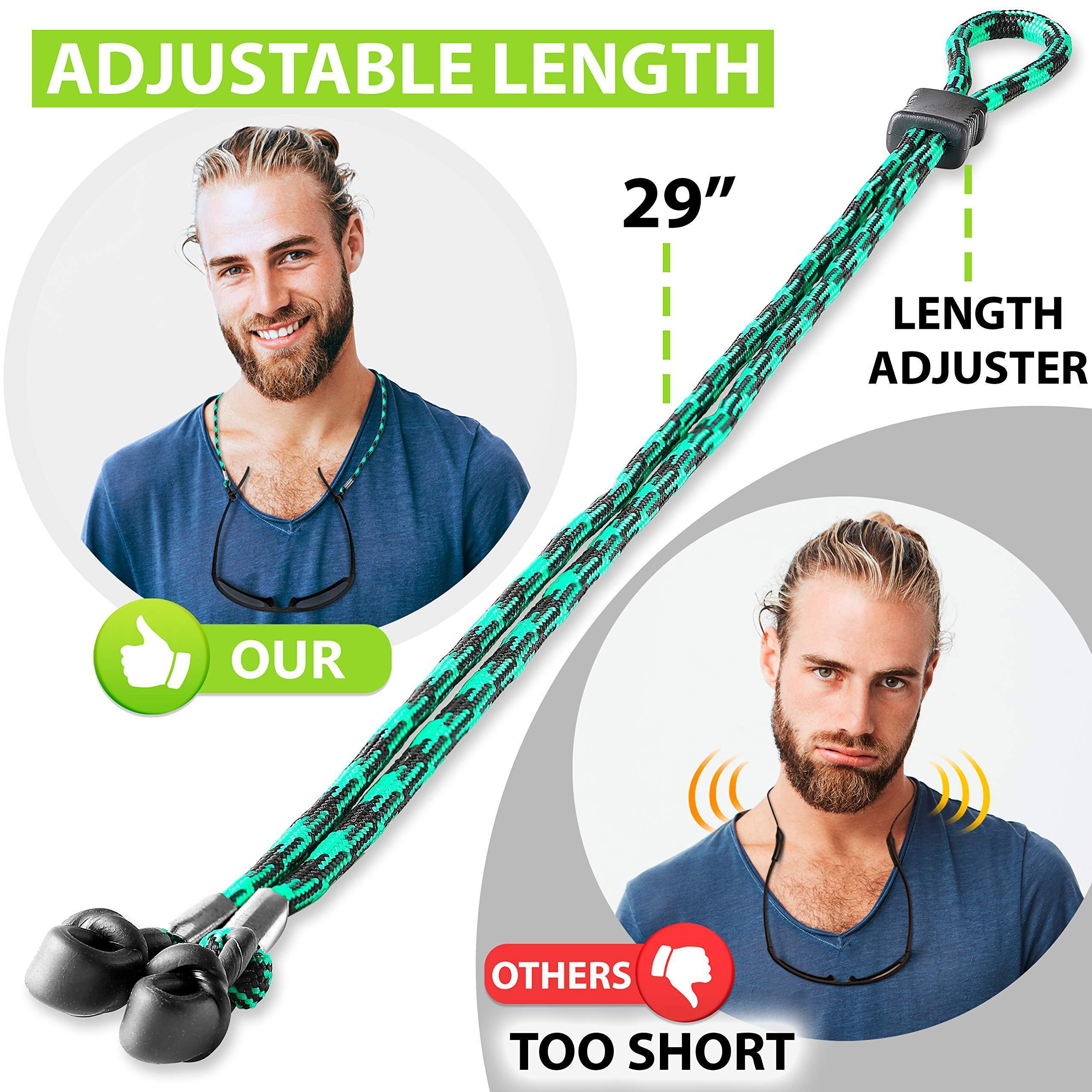 Eyeglasses String Holder Strap Cord Glasses Chain 5 Pack 29 inch Long NonSlip Eyeglasses String Holder Strap Cord Glasses Chain 5 Pack 29 inch Long NonSlip