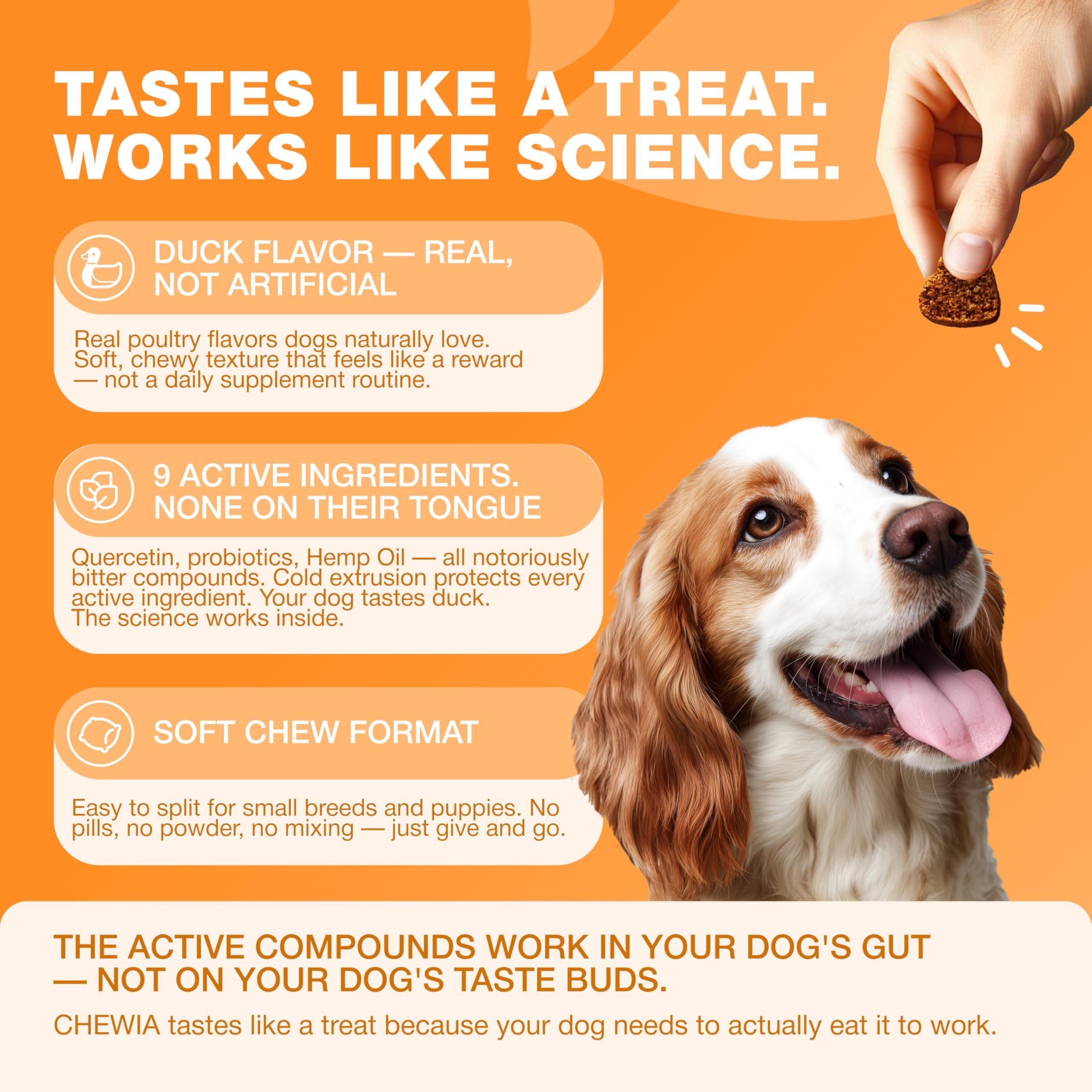 Dog Allergy Relief Chews Itch Relief for Dogs 180 Allergy Chews for Itching Skin with Probiotics, Colostrum, Salmon Oil Allergy, Skin and Coat, Immune, Digestion Support Supplement Hot Spots Dog Allergy Relief Chews Itch Relief for Dogs 180 Allergy Chews for Itching Skin with Probiotics, Colostrum, Salmon Oil Allergy, Skin and Coat, Immune, Digestion Support Supplement Hot Spots