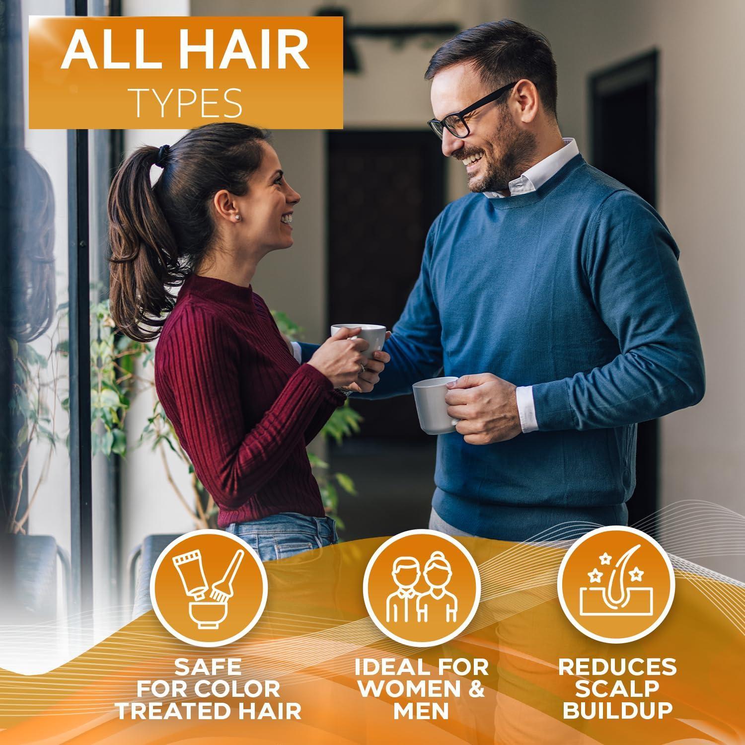 Detox Shampoo and Conditioner Set Ideal for Oily Hair Men and Women Remove Product Buildup Sulfate and Paraben Free with Scalp Clarifying and Detoxifying Properties With Rosemary Oil Detox Shampoo and Conditioner Set Ideal for Oily Hair Men and Women Remove Product Buildup Sulfate and Paraben Free with Scalp Clarifying and Detoxifying Properties With Rosemary Oil