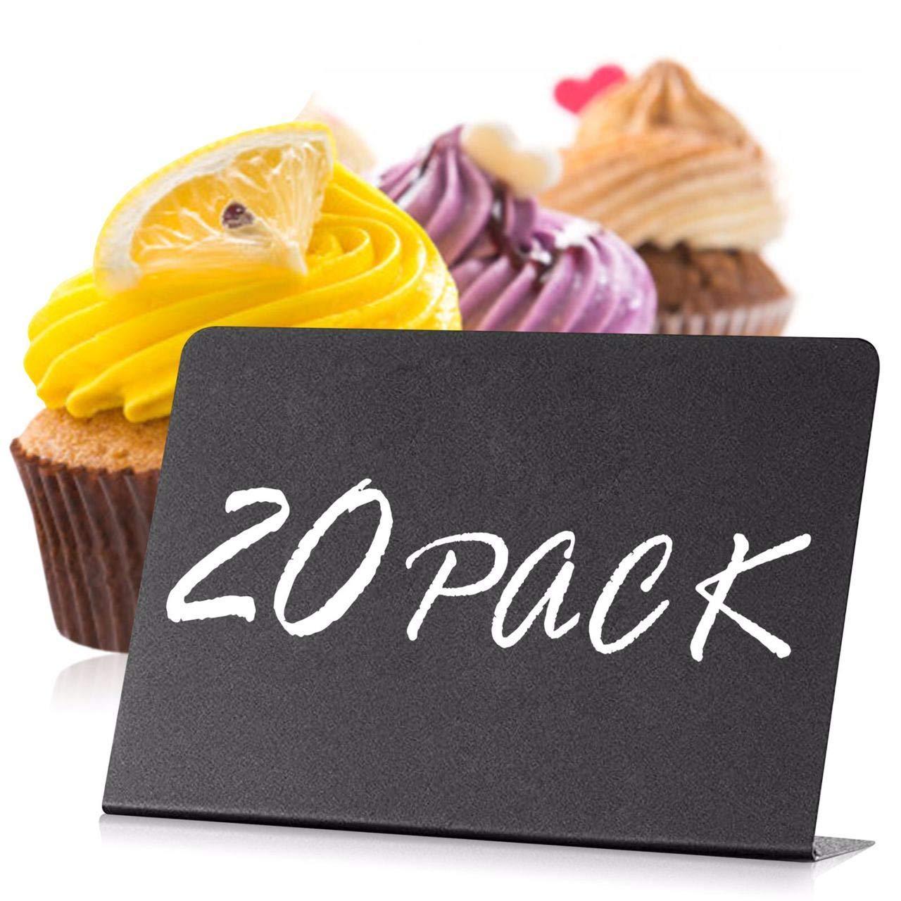 Mini Chalkboard Signs for Food 20 Pack Small Chalkboard Food Signs for Party Buffet Weddinng Small Black Food Display Stands Chalk Table Food Labels Little Chalkboard Food Signs for Buffet Mini Chalkboard Signs for Food 20 Pack Small Chalkboard Food Signs for Party Buffet Weddinng Small Black Food Display Stands Chalk Table Food Labels Little Chalkboard Food Signs for Buffet