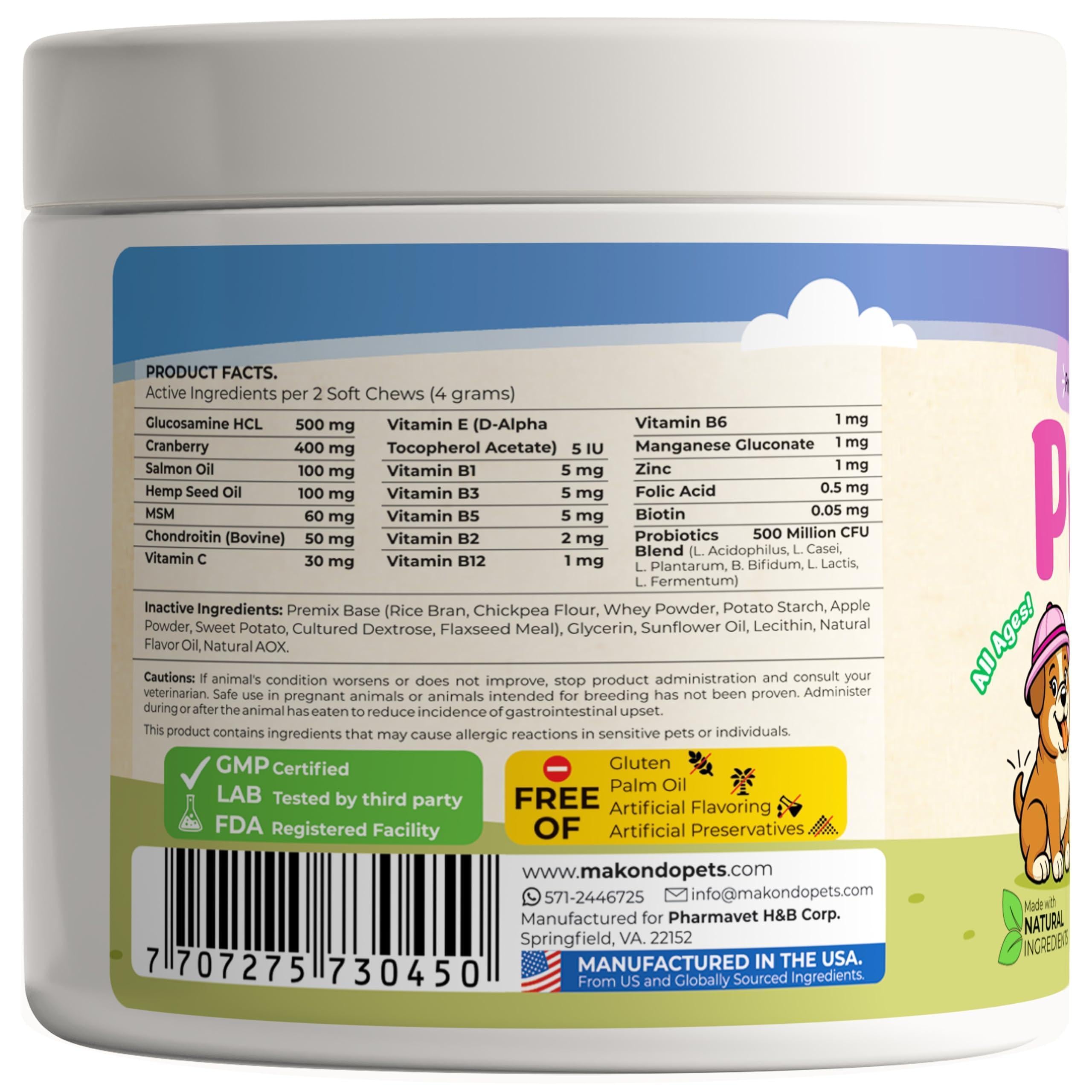 Dog Prenatal Vitamins 120 Soft Chews Folic Acid Zinc B-Complex DHA & EPA Dog Prenatal Vitamins 120 Soft Chews Folic Acid Zinc B-Complex DHA & EPA
