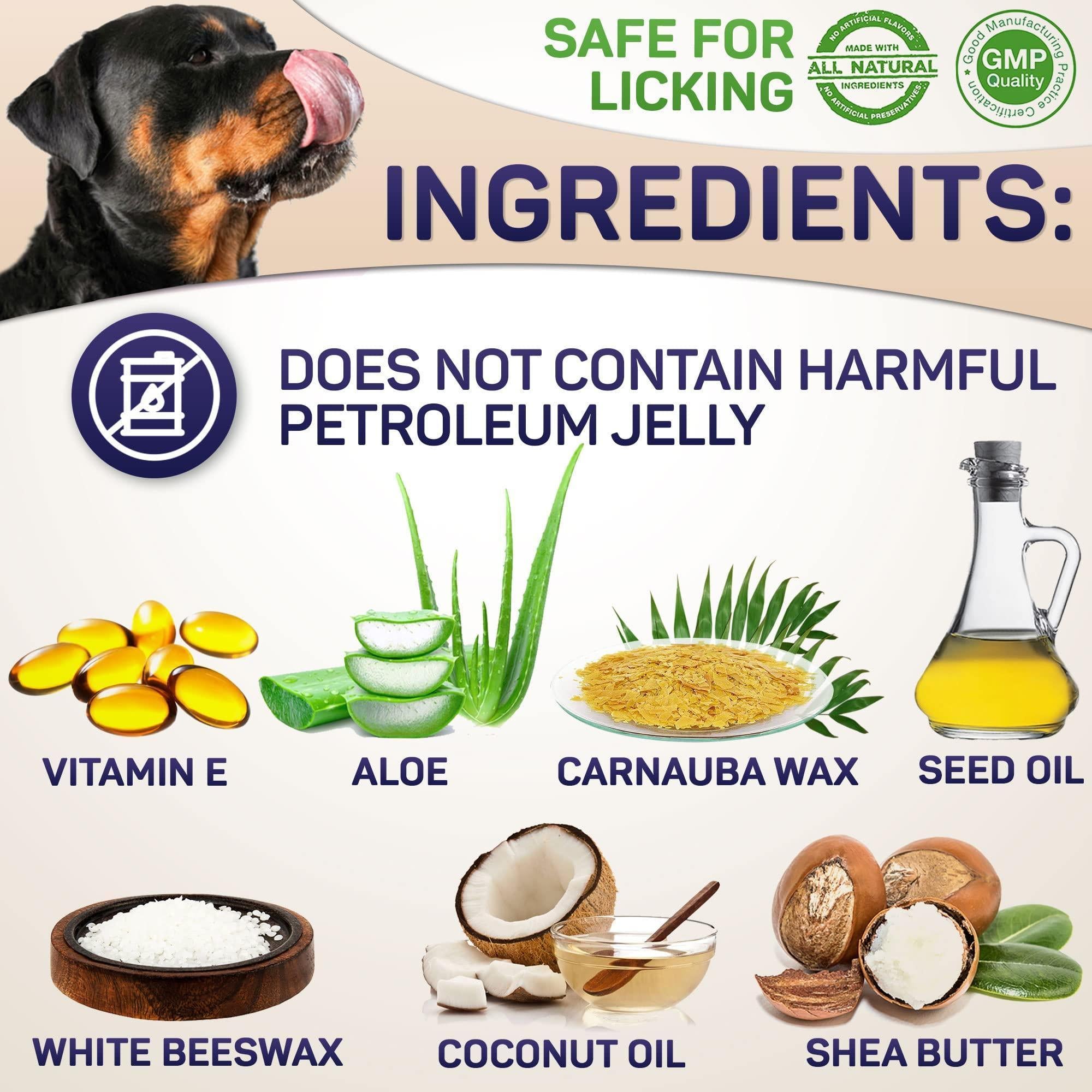Dog Paw Balm Paw Protection for Hot Pavement Lick-Safe 5 oz Dog Paw Balm Paw Protection for Hot Pavement Lick-Safe 5 oz
