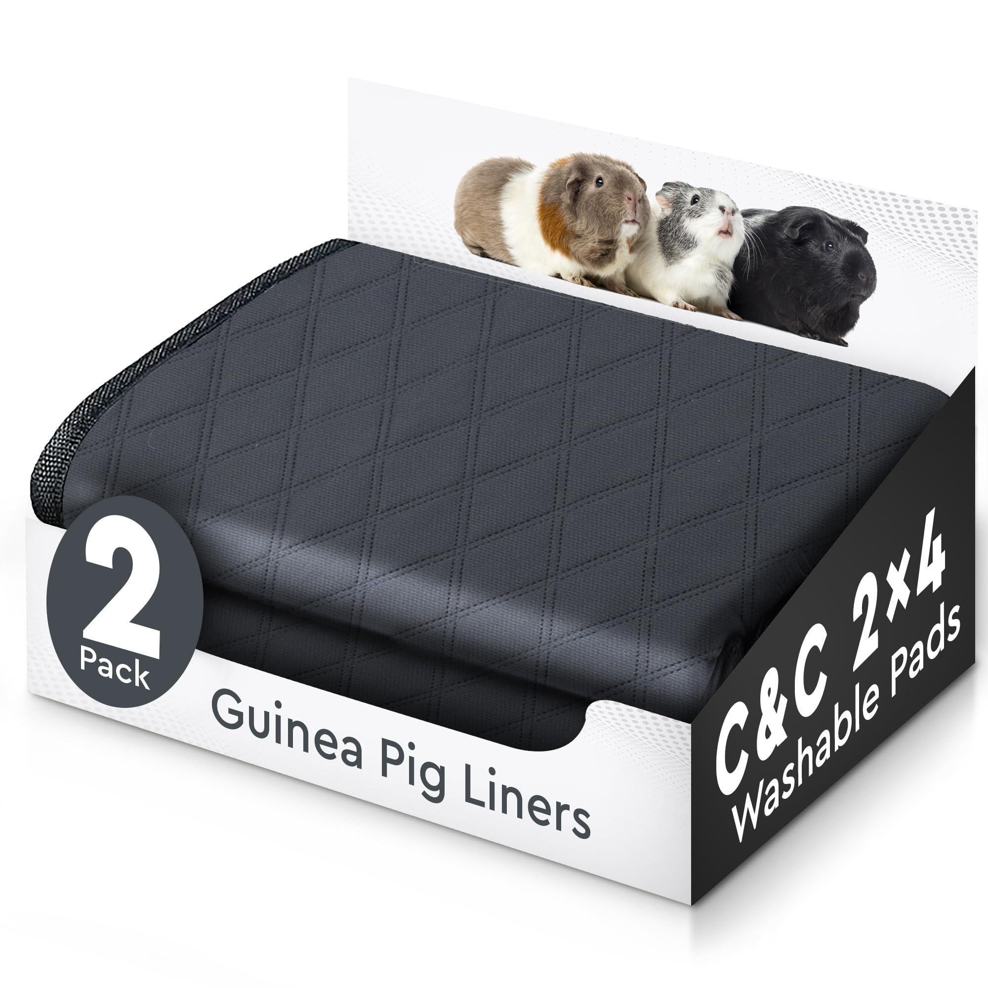 Washable Cage Liners for Rabbits & Guinea Pigs 2x4 C&C 57x28 in 2-Pack Waterproof Washable Cage Liners for Rabbits & Guinea Pigs 2x4 C&C 57x28 in 2-Pack Waterproof