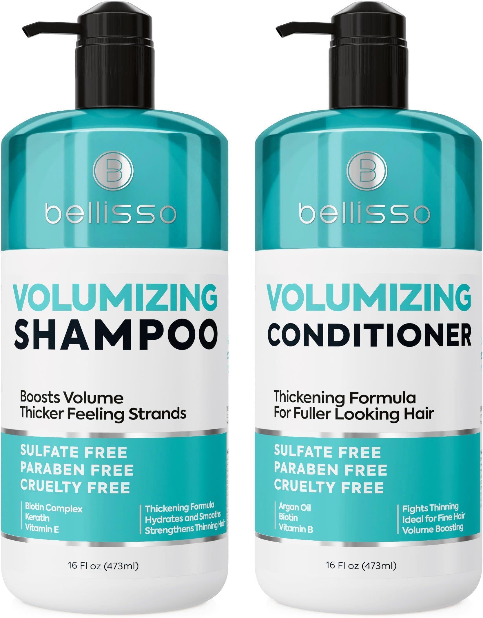 Volumizing Shampoo and Conditioner Set 16 Fl Oz Set of 2 Sulfate Free Thickening Formula for Fine and Thin Hair Volume Boost Professional Salon Hair Care for Men and Women Volumizing Shampoo and Conditioner Set 16 Fl Oz Set of 2 Sulfate Free Thickening Formula for Fine and Thin Hair Volume Boost Professional Salon Hair Care for Men and Women