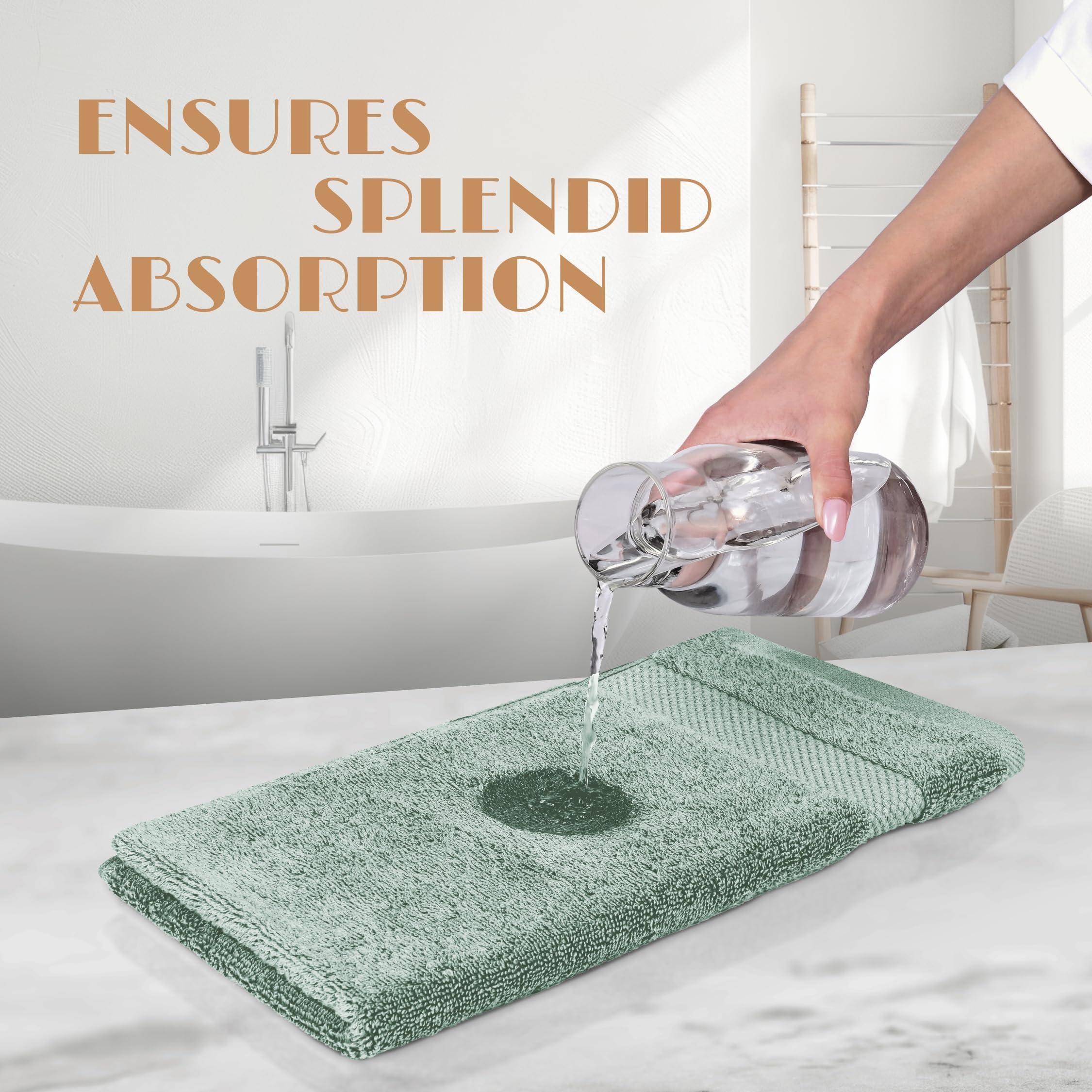 Green Washcloths Set for Body Face 12 Pack 12x12 Inch Towel Cotton Wash Cloths Bulk Spa Fingertip Wash Clothes Soft Absorbent Gym Towels Green Washcloths Set for Body Face 12 Pack 12x12 Inch Towel Cotton Wash Cloths Bulk Spa Fingertip Wash Clothes Soft Absorbent Gym Towels