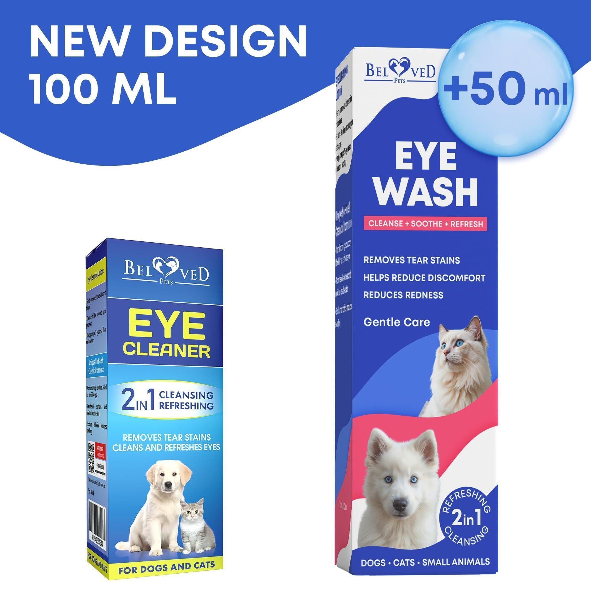 Cat & Dog Eye Wash Drops Tear Stain Remover & Cleaner Cat & Dog Eye Wash Drops Tear Stain Remover & Cleaner