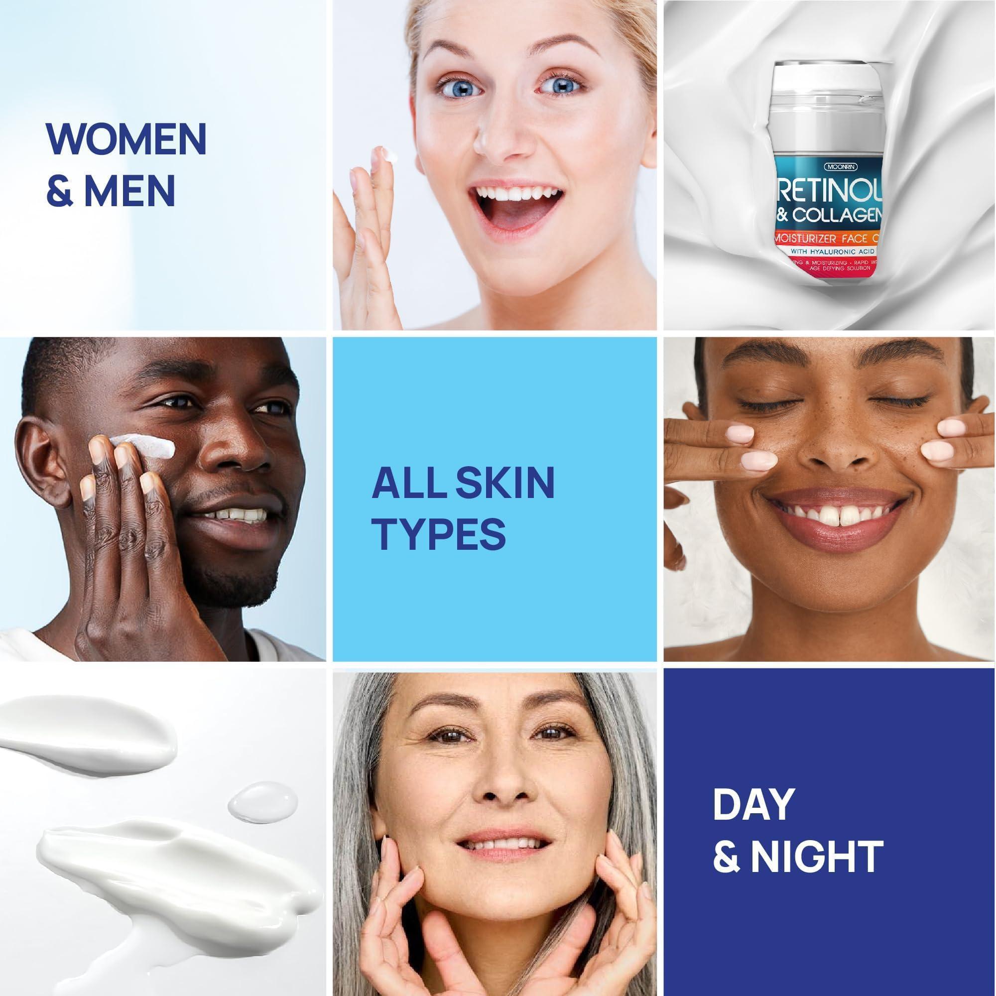 Retinol Cream for Face Collagen and Retinol Moisturizer with Hyaluronic Acid Retinol Cream for Face Collagen and Retinol Moisturizer with Hyaluronic Acid