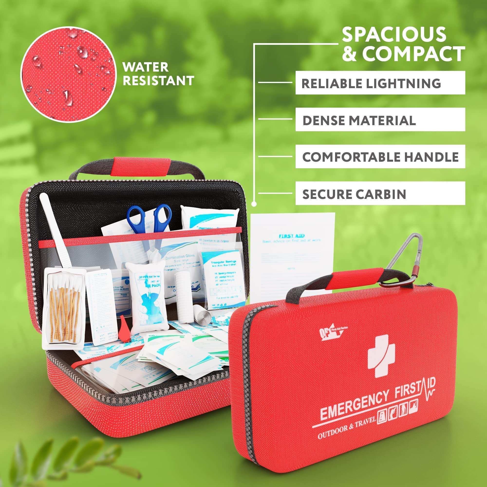 Small First Aid Kit for Car Office 121 Pieces Sturdy Red EVA Travel First Aid Kit with Zip Carabiner Waterproof Basic First Aid Kit for Home Portable Mini Emergency First Aid Kit Travel Small First Aid Kit for Car Office 121 Pieces Sturdy Red EVA Travel First Aid Kit with Zip Carabiner Waterproof Basic First Aid Kit for Home Portable Mini Emergency First Aid Kit Travel