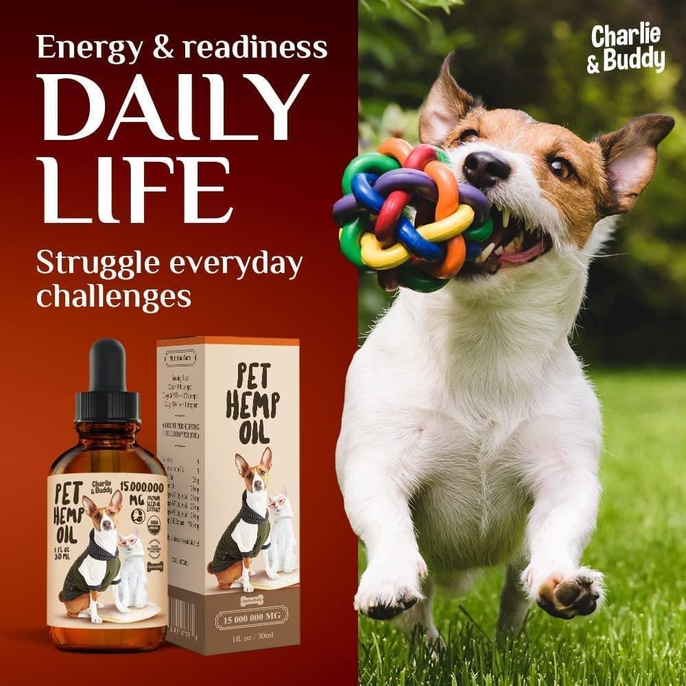 Hemp Oil for Dogs & Cats Hip & Joint & Skin Support Hemp Oil for Dogs & Cats Hip & Joint & Skin Support