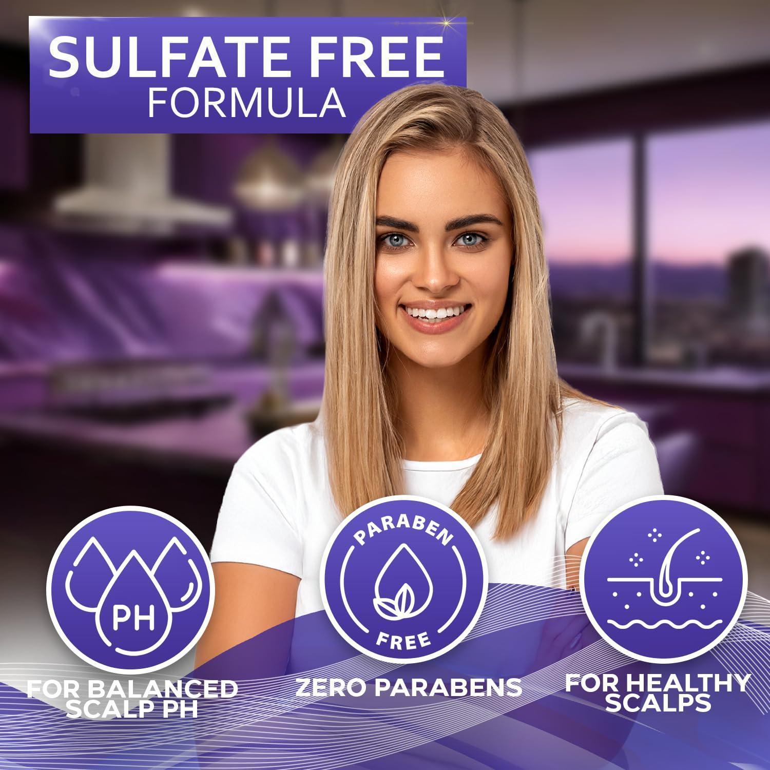 Hard Water Shampoo and Conditioner Set Sulfate Free Hair Care Products for Hard Water Shampoo and Conditioner Set Sulfate Free Hair Care Products for