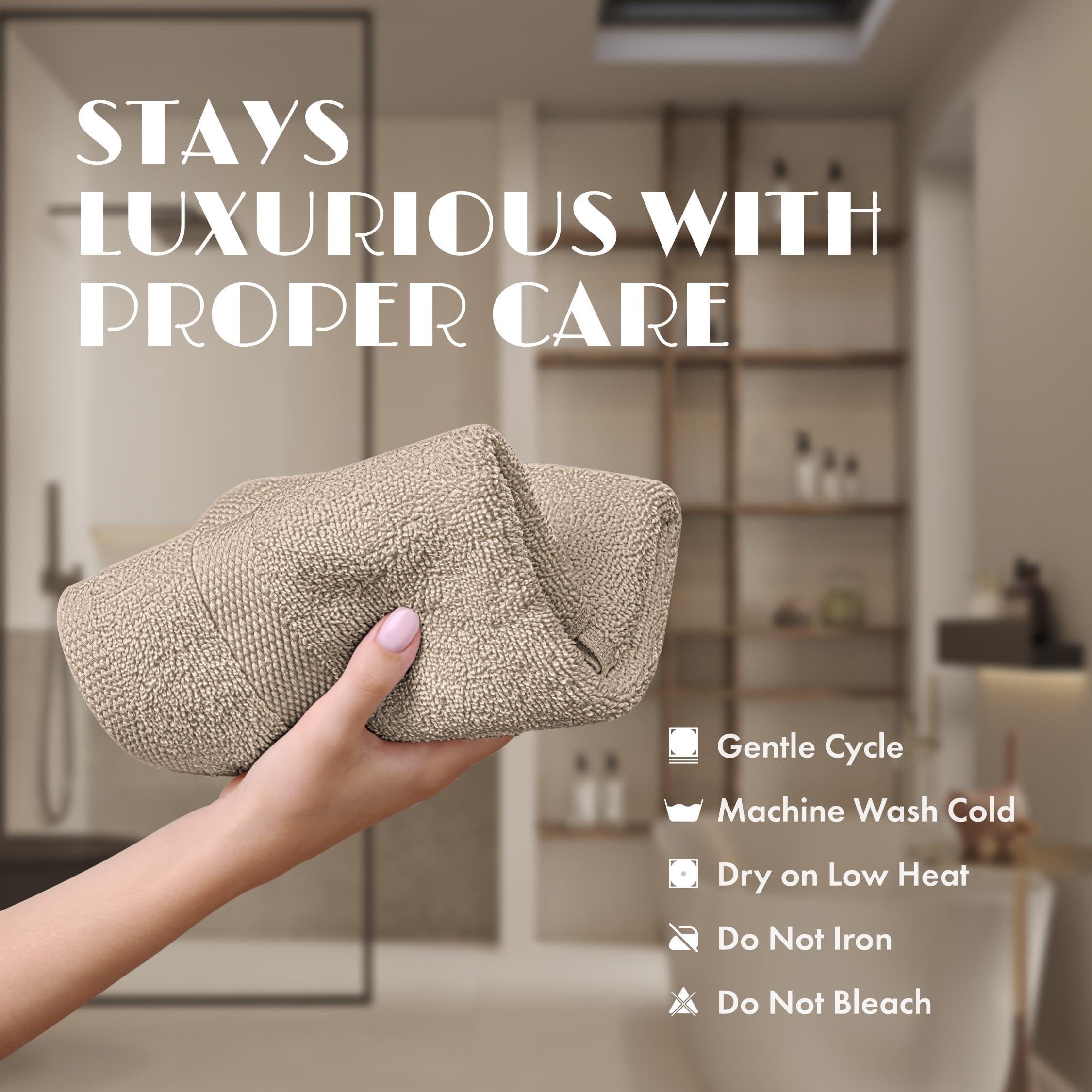 White Classic Taupe Washcloths Set 12 Pack for Body and Face Towel 12x12 Inch Cotton Wash Cloths Bulk Spa Fingertip Wash Clothes Soft Absorbent Gym Towels White Classic Taupe Washcloths Set 12 Pack for Body and Face Towel 12x12 Inch Cotton Wash Cloths Bulk Spa Fingertip Wash Clothes Soft Absorbent Gym Towels