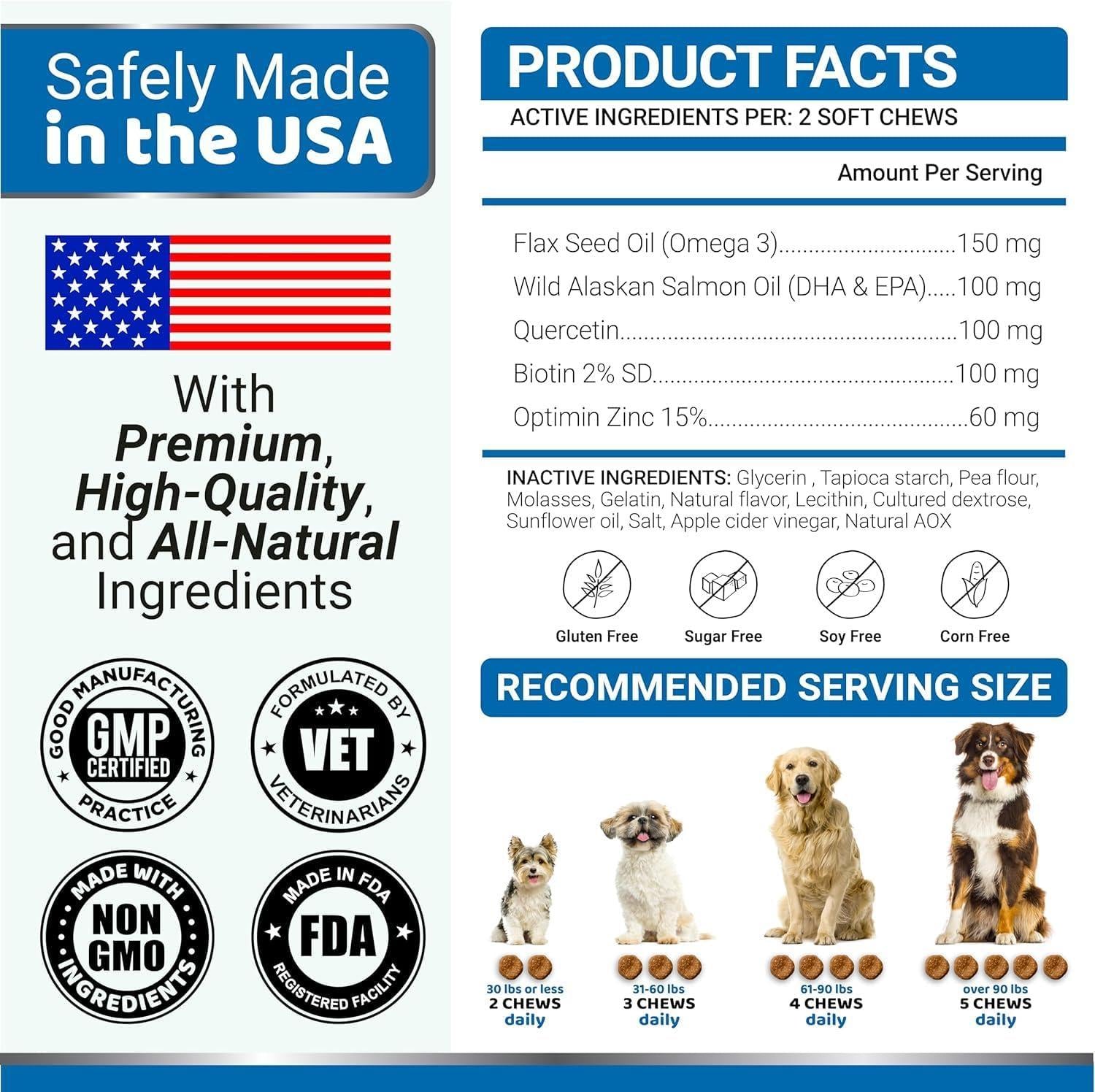 Omega-3 Fish Oil for Dogs 2-Pack Skin & Coat Itchy Skin Relief Omega-3 Fish Oil for Dogs 2-Pack Skin & Coat Itchy Skin Relief