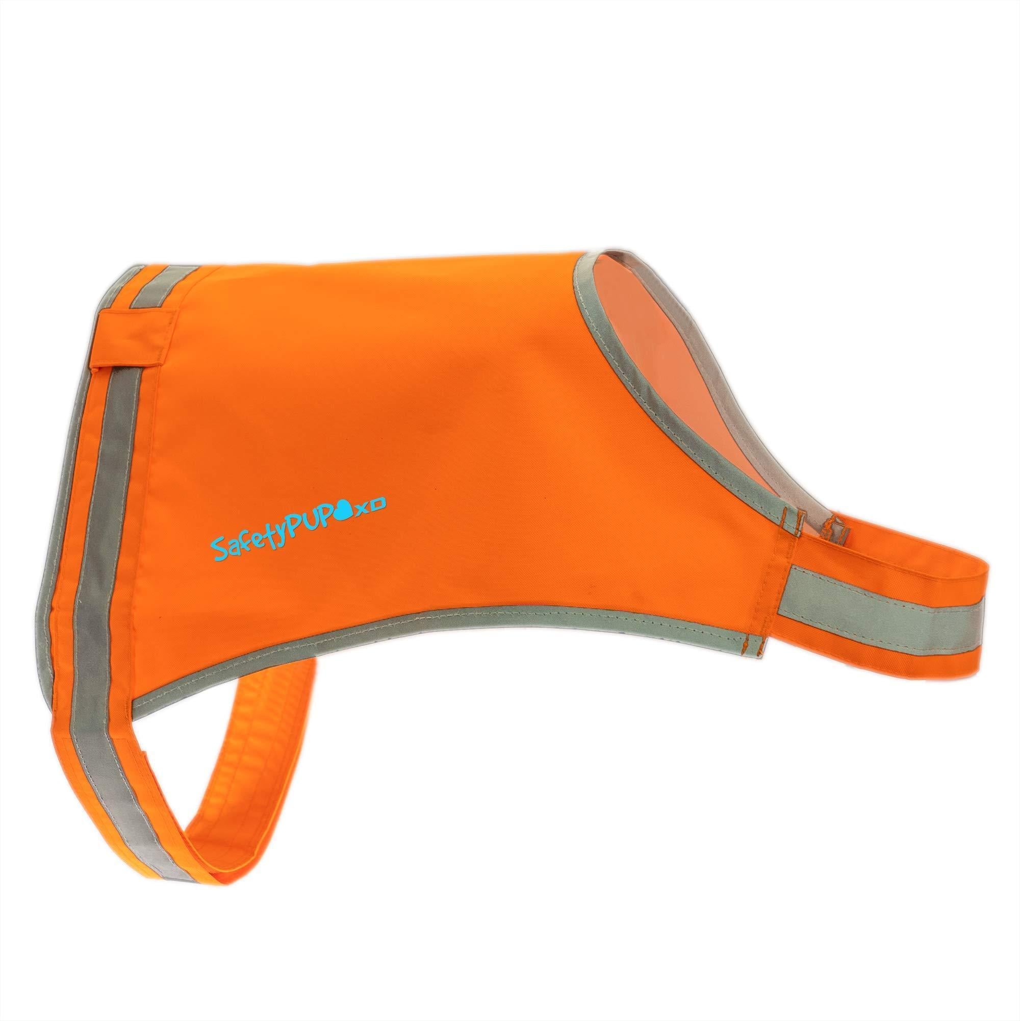 Lightweight Dog Vest Mid-Back Coverage 24 in Chest x 17 in Neck Orange Lightweight Dog Vest Mid-Back Coverage 24 in Chest x 17 in Neck Orange
