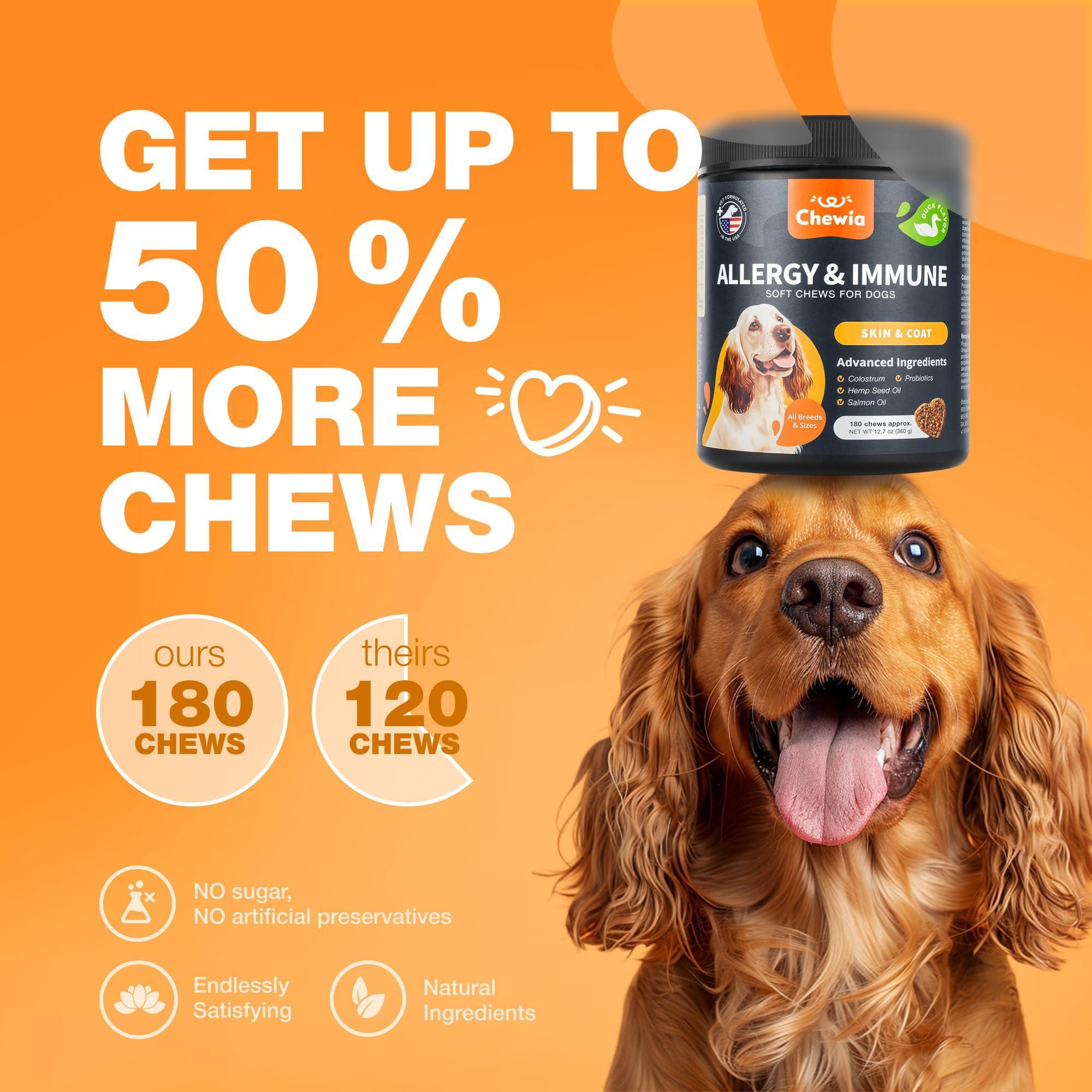 Dog Allergy Relief Chews Itch Relief Anti-Itch Dog Allergy Relief Chews Itch Relief Anti-Itch