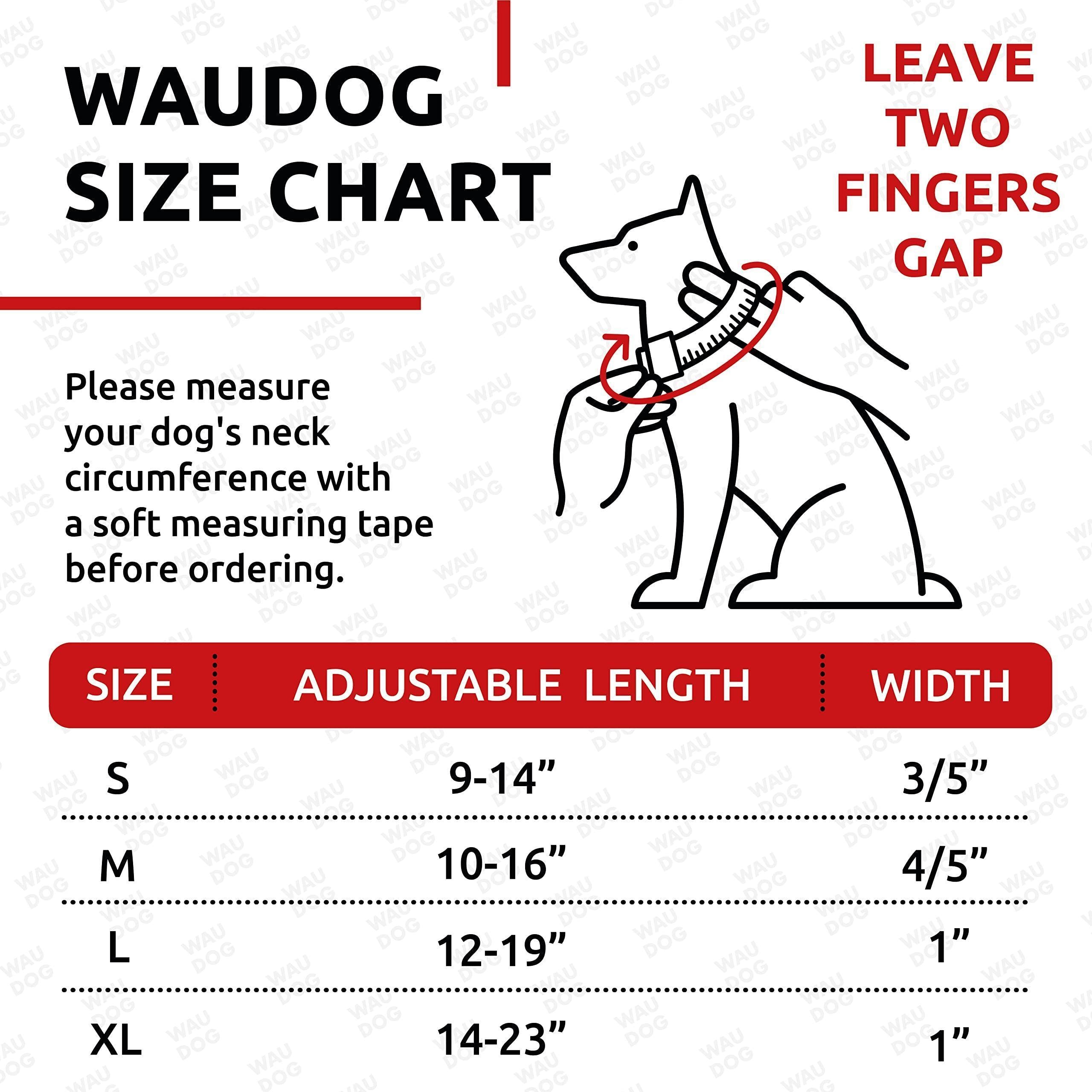 Waterproof Glow Dog Collar Adjustable 14–22 in Neck x 0.5 in Wide Buckle Waterproof Glow Dog Collar Adjustable 14–22 in Neck x 0.5 in Wide Buckle