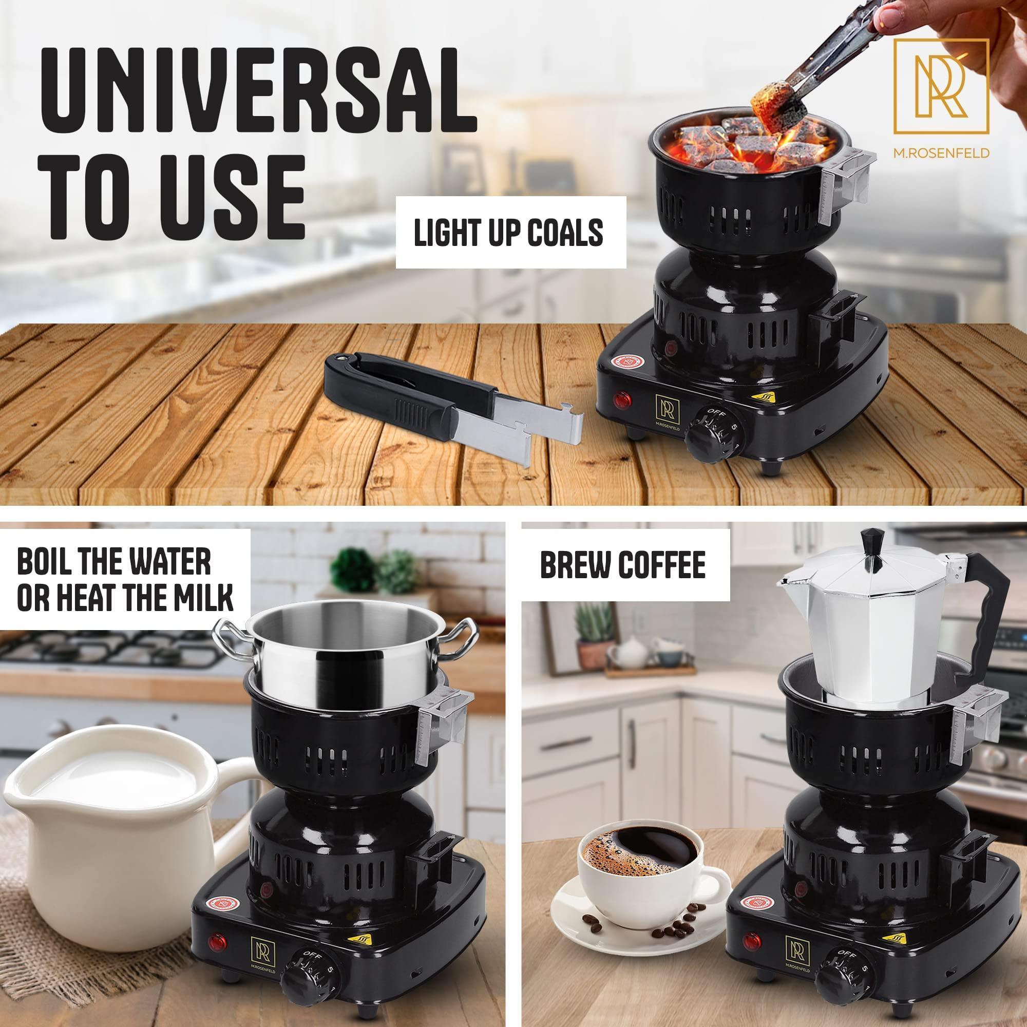 Multipurpose Electric Charcoal Starter Electric Charcoal Burner 450W with Tongs Multipurpose Electric Charcoal Starter Electric Charcoal Burner 450W with Tongs