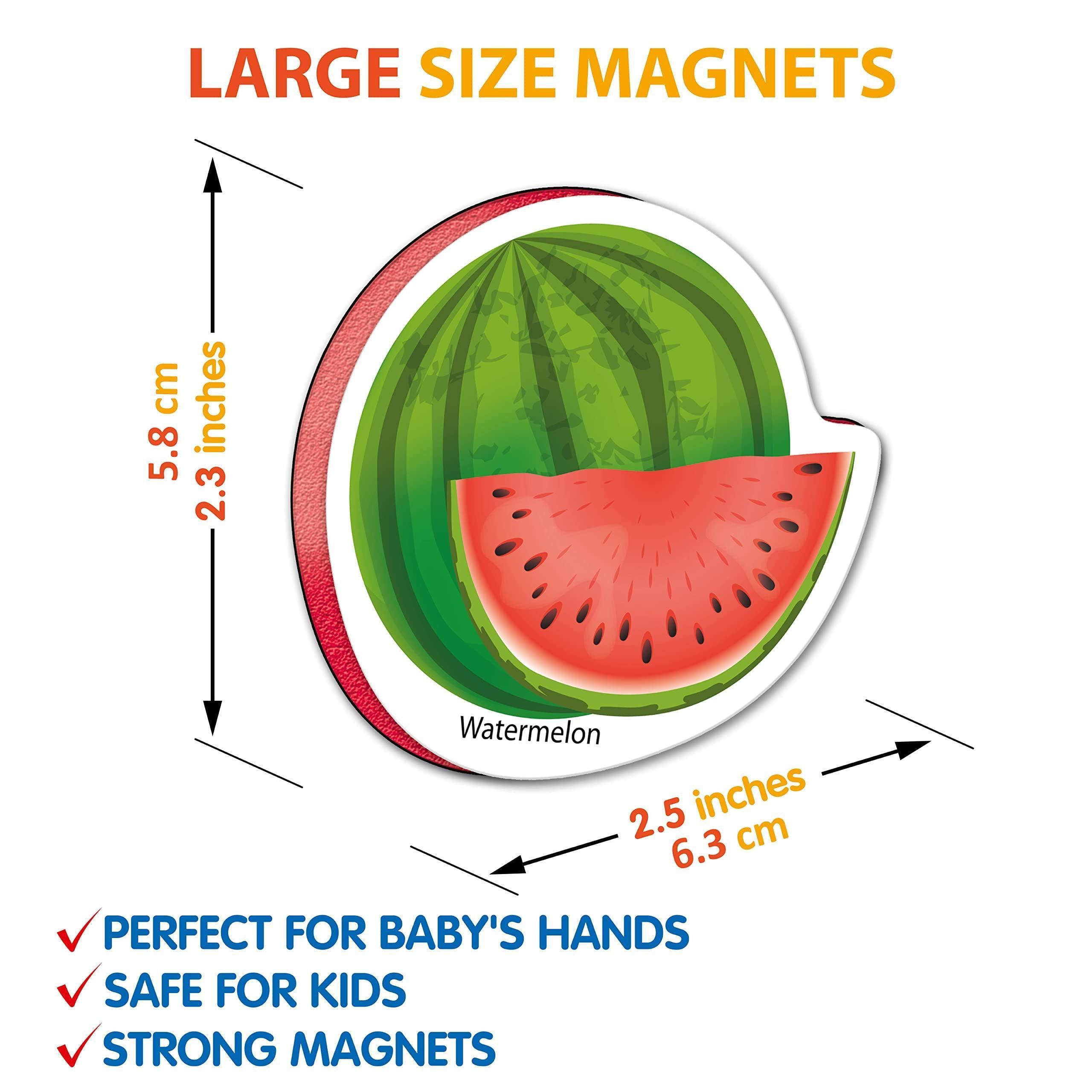 31 Foam Fridge Magnets for Toddlers 13 years Fruits and Veggies Magnets 31 Foam Fridge Magnets for Toddlers 13 years Fruits and Veggies Magnets