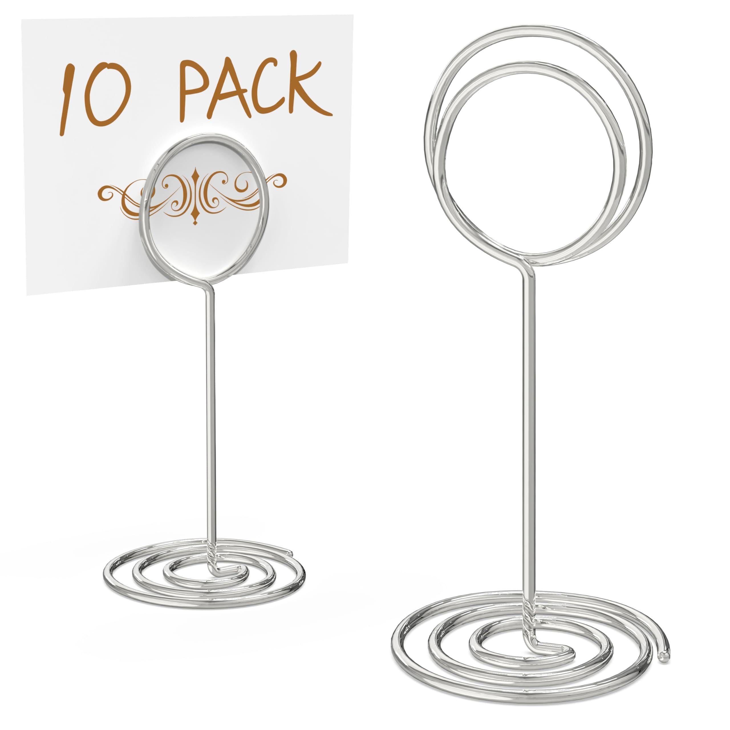 10 Pack Table Number Holders for Wedding Silver Place Card Holder Table Sign Holders Picture Photo Holders for Tables Mini Table Number Stands Silver Small Table Number Holders Clip Stand 10 Pack Table Number Holders for Wedding Silver Place Card Holder Table Sign Holders Picture Photo Holders for Tables Mini Table Number Stands Silver Small Table Number Holders Clip Stand