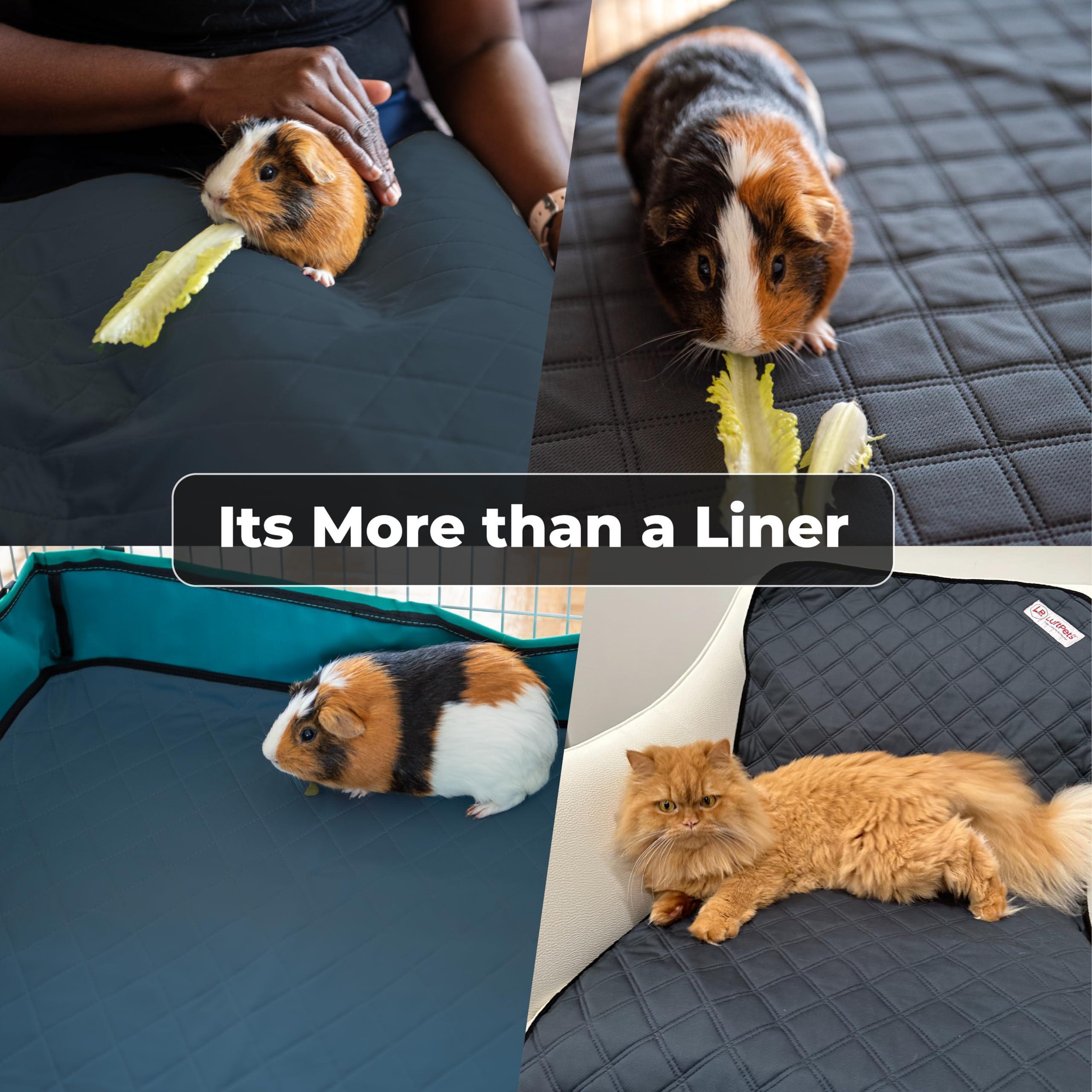 Washable Cage Liners for Rabbits & Guinea Pigs 2x4 C&C 57x28 in 2-Pack Waterproof Washable Cage Liners for Rabbits & Guinea Pigs 2x4 C&C 57x28 in 2-Pack Waterproof