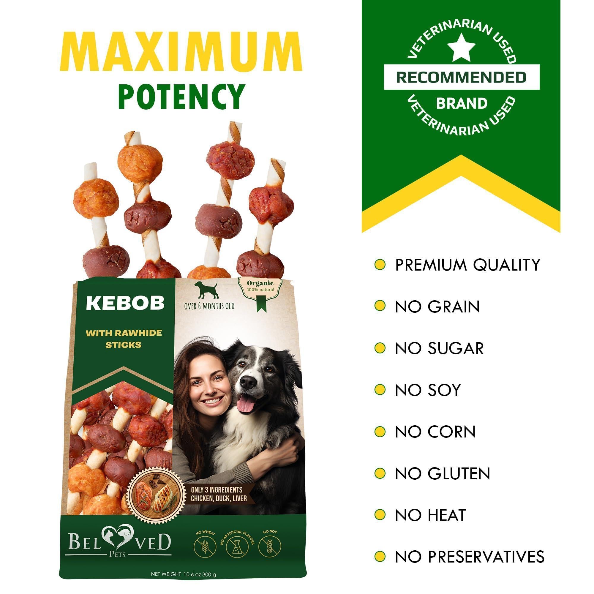 Rawhide Treats for Dogs Duck & Chicken Human-Grade 10.6 oz Rawhide Treats for Dogs Duck & Chicken Human-Grade 10.6 oz