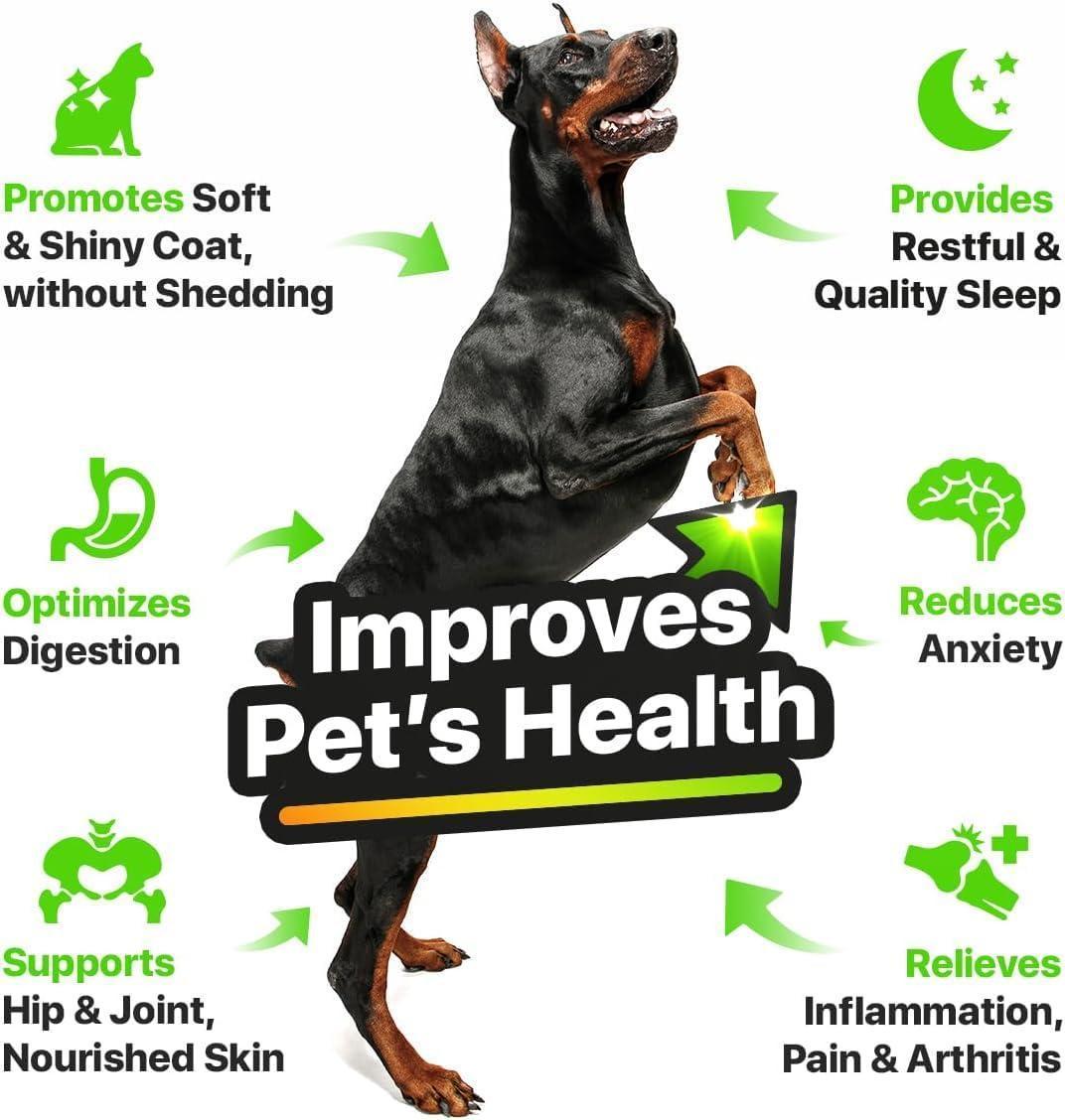 Hemp & Salmon Oil for Dogs Omega 3-6-9 Skin & Coat 1 fl oz Hemp & Salmon Oil for Dogs Omega 3-6-9 Skin & Coat 1 fl oz