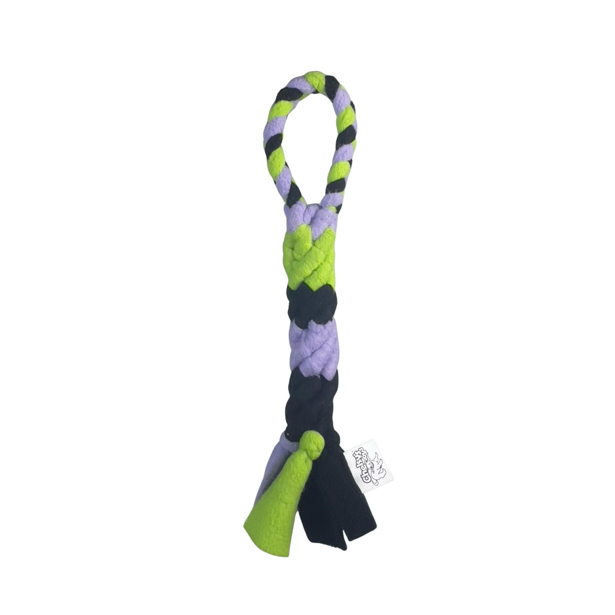 Interactive Tug & Treat-Dispenser Toy for Dogs Teething Relief Lavender Interactive Tug & Treat-Dispenser Toy for Dogs Teething Relief Lavender