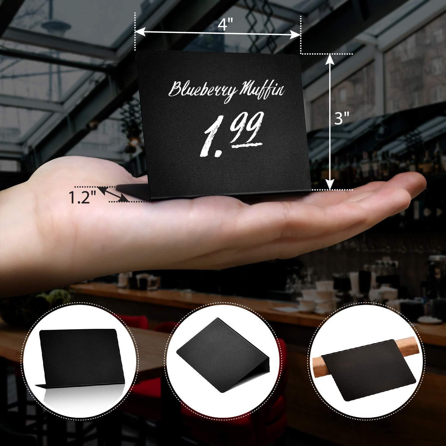 30 Pack Mini Chalkboard Signs 4 x3 for Food Buffet Tables Small Chalkboard Sign Mini Chalkboard Signs for Food Table Chalkboard Signs Mini Blackboard Signs for Food Buffet Food Cards 30 Pack Mini Chalkboard Signs 4 x3 for Food Buffet Tables Small Chalkboard Sign Mini Chalkboard Signs for Food Table Chalkboard Signs Mini Blackboard Signs for Food Buffet Food Cards