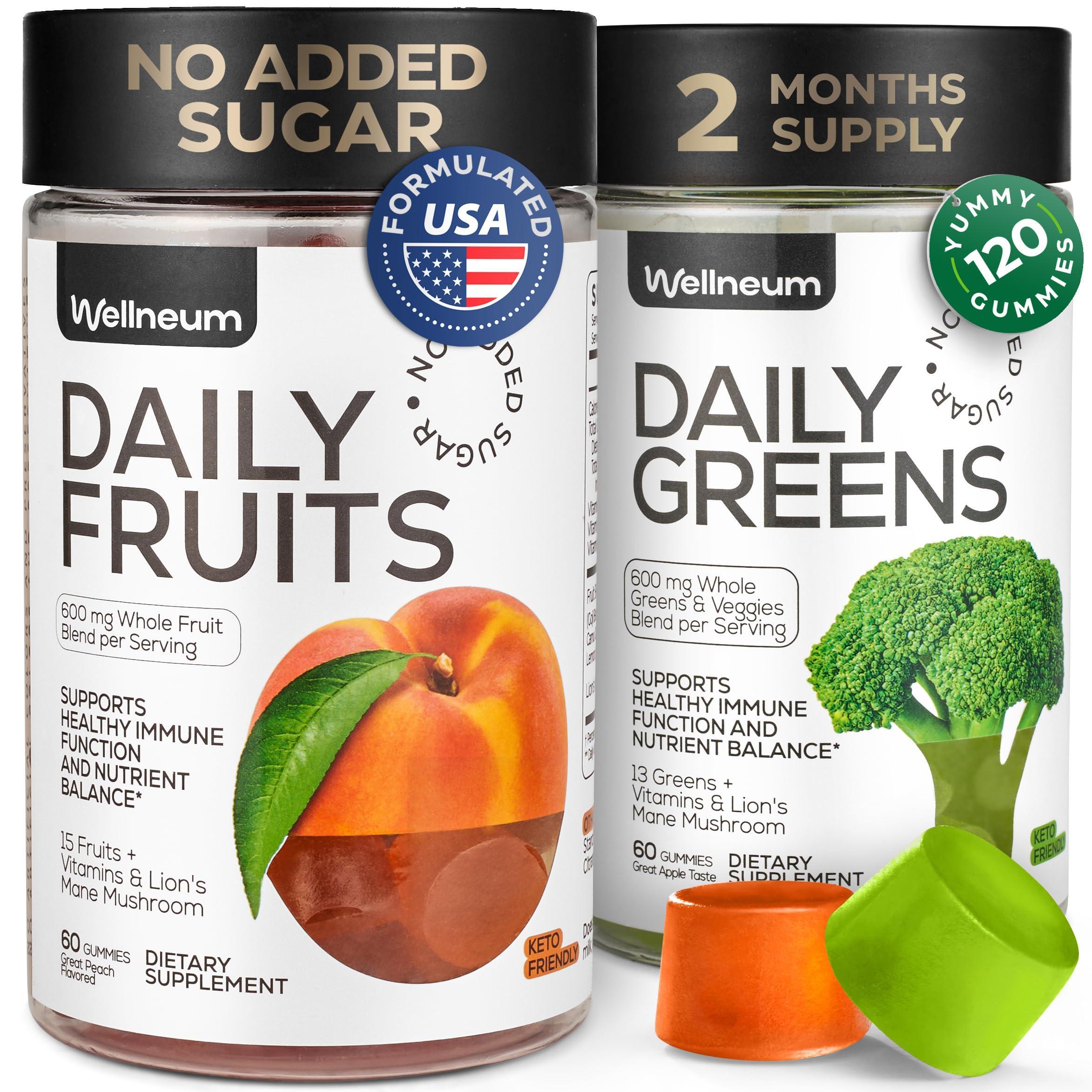 Super Fruit Super Greens Gummies for Adults 60 Count Daily Greens Vegetable Super Fruit Super Greens Gummies for Adults 60 Count Daily Greens Vegetable