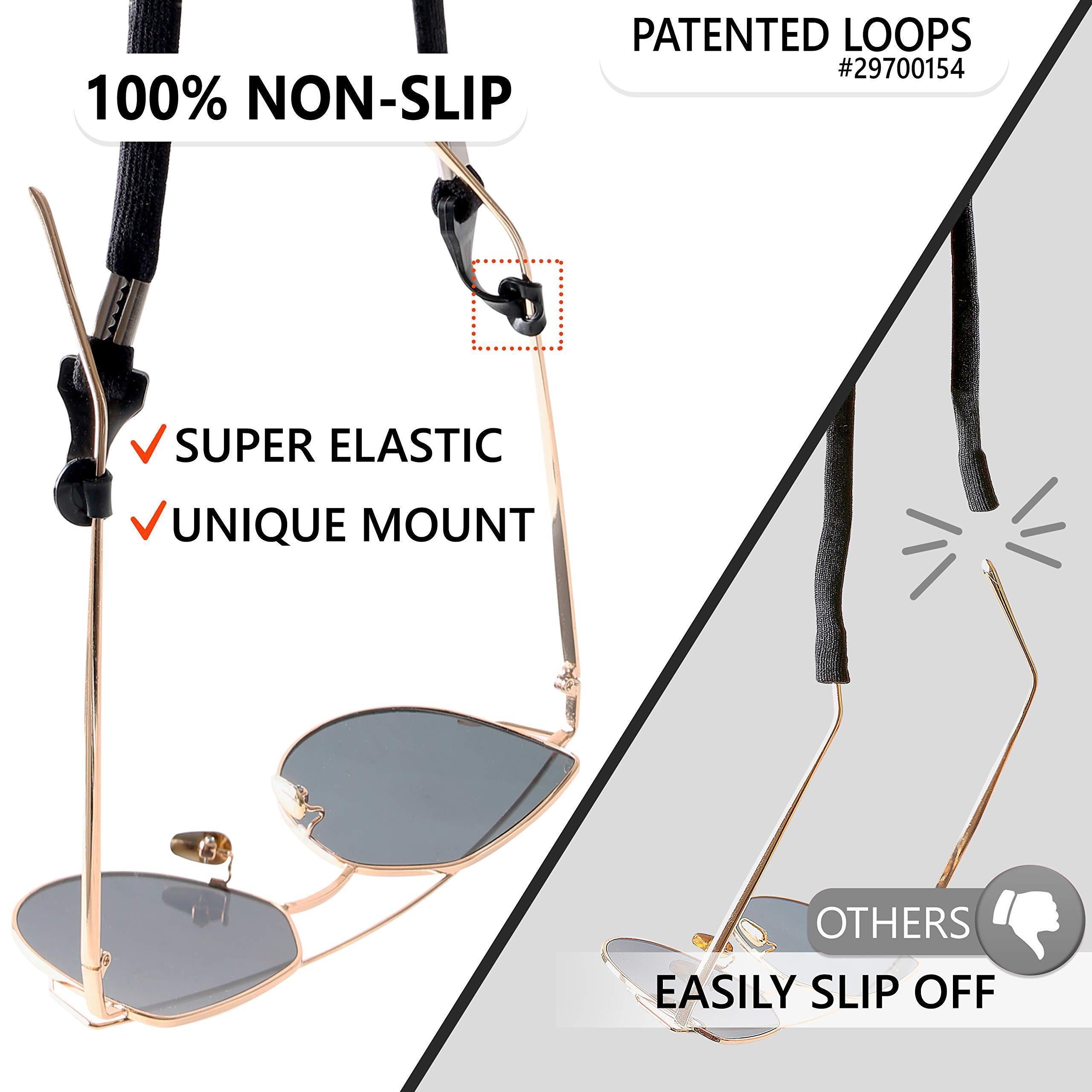 Eye Glasses String Holder Strap Eyeglass NonSlip Clip Loop 4 Pcs 27 inch Long Eye Glasses String Holder Strap Eyeglass NonSlip Clip Loop 4 Pcs 27 inch Long
