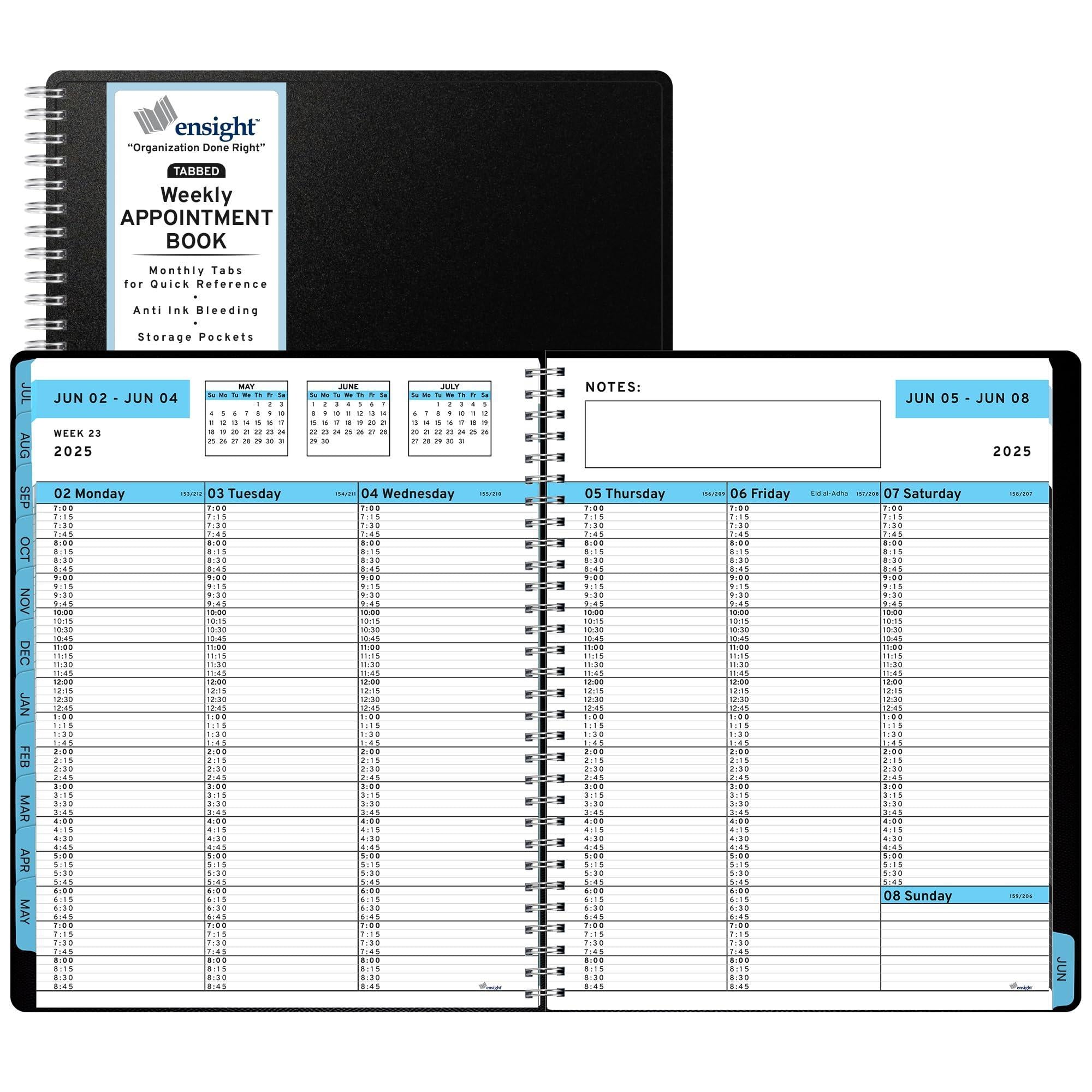 2024 2025 Appointment Book Planner 8.5 x 11 inch Large Tabbed Dark Blue Planner 2024 2025 Appointment Book Planner 8.5 x 11 inch Large Tabbed Dark Blue Planner
