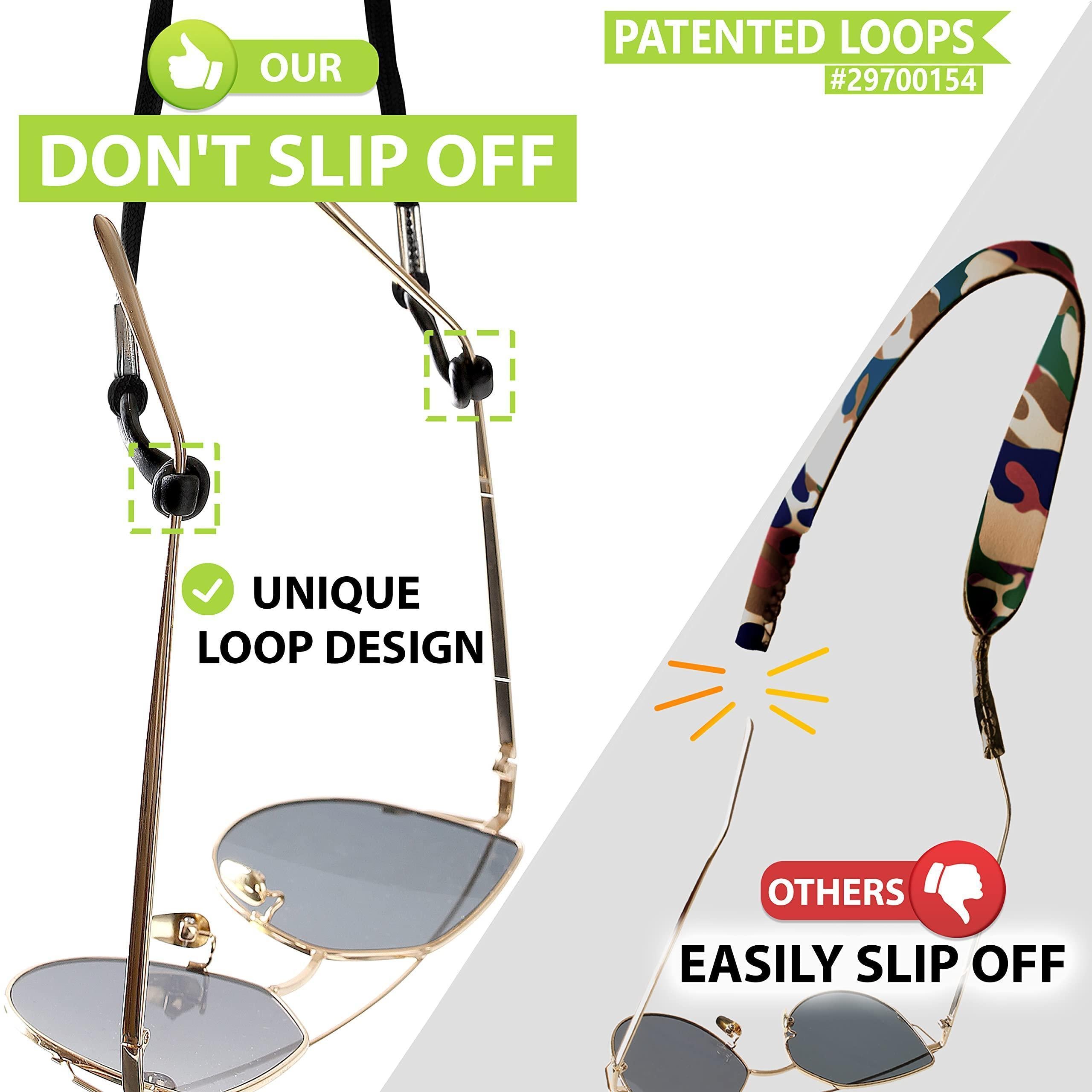 Eyeglasses String Holder Glasses Strap Cords 5 Pcs Black Adjustable 29 inch Long Eyeglasses String Holder Glasses Strap Cords 5 Pcs Black Adjustable 29 inch Long