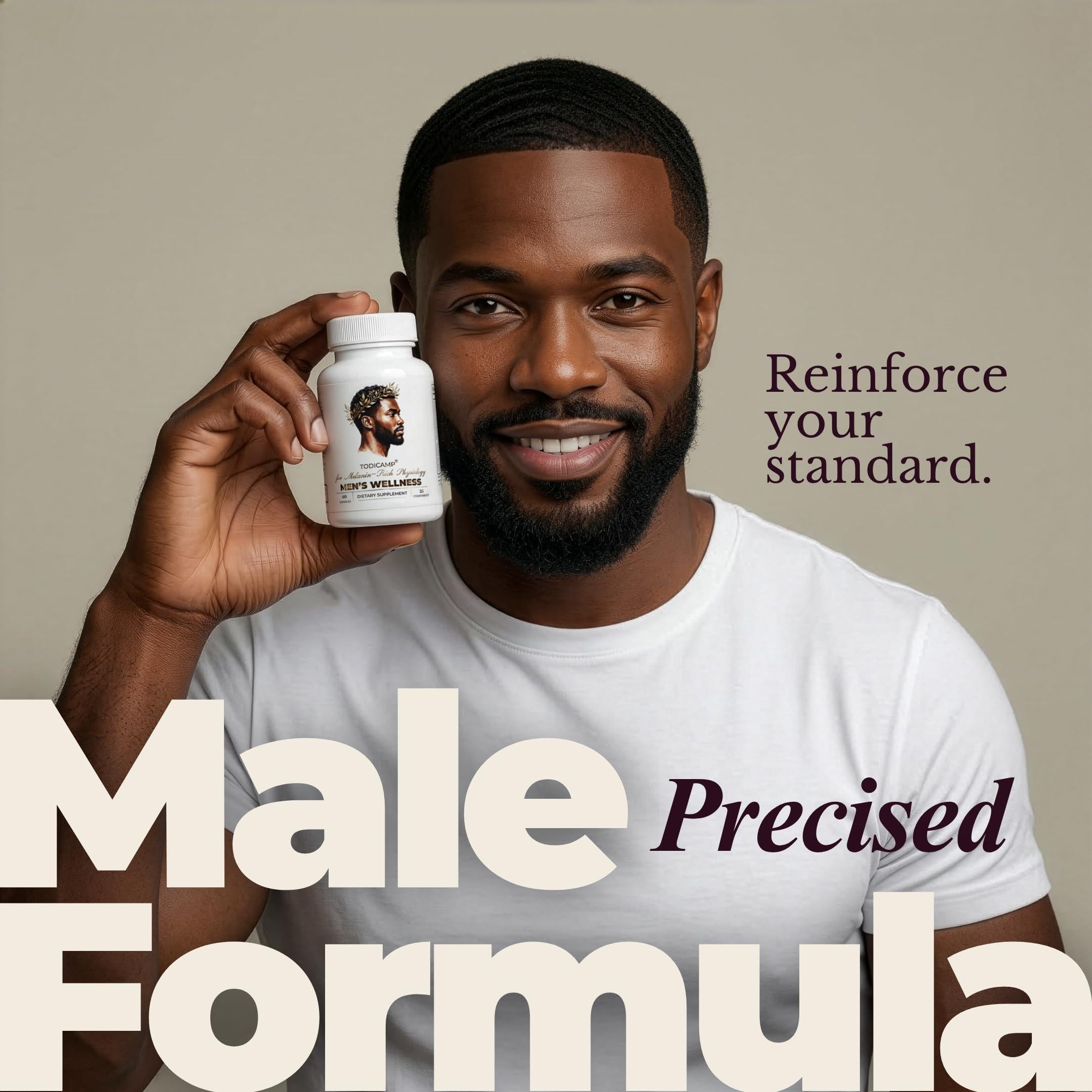 Melanin Rich Multivitamin for Men Daily Multivitamins 60 Capsules with B Complex Vitamins Vitamin D Zinc Saw Palmetto & Antioxidants 2 a Day 60 Capsules Melanin Rich Multivitamin for Men Daily Multivitamins 60 Capsules with B Complex Vitamins Vitamin D Zinc Saw Palmetto & Antioxidants 2 a Day 60 Capsules