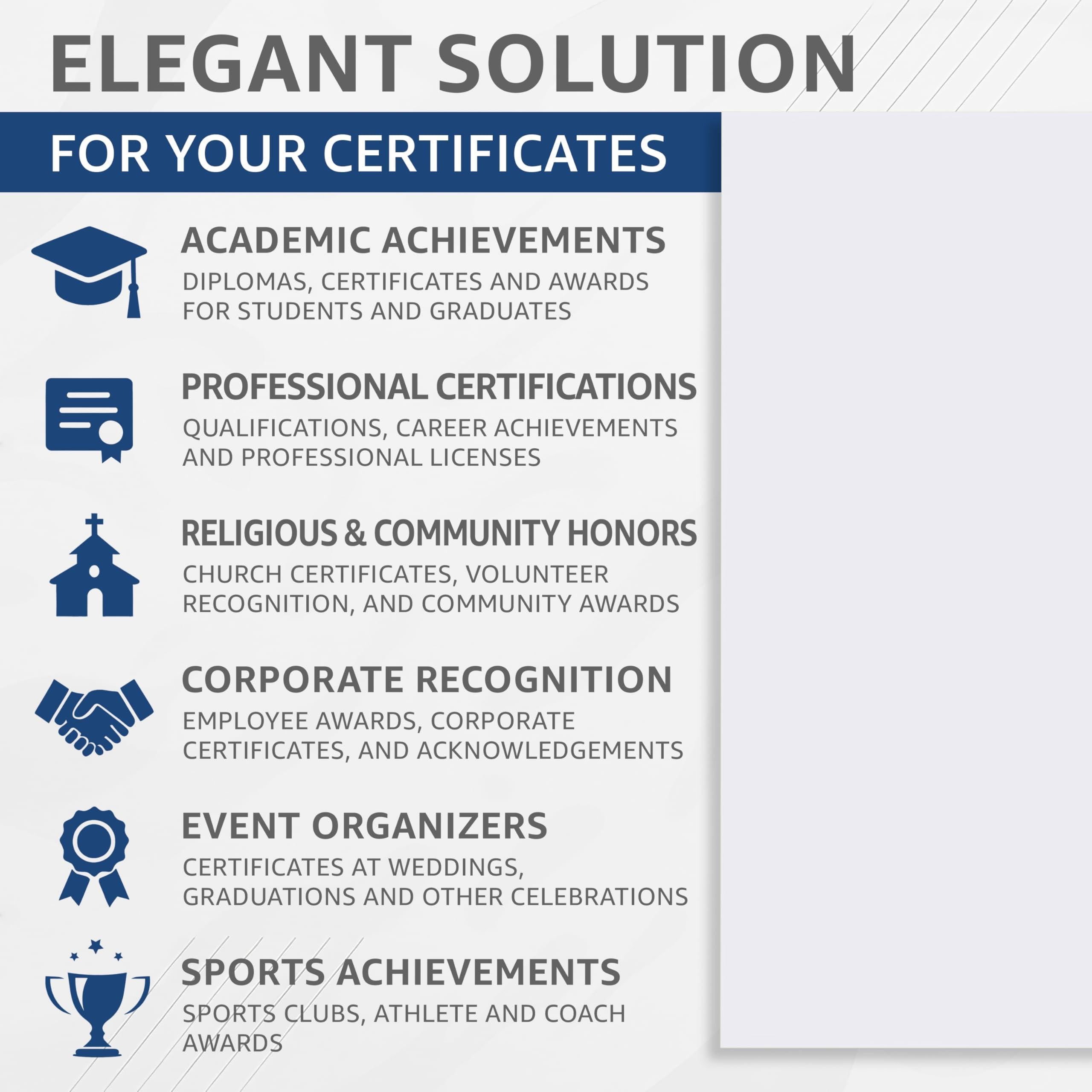 100 Certificate Paper 8.5 x 11 inch for Printing Blank Certificate Papers for Award Certificates & Diploma Paper Premium White Award Papers Cardstock for Awards & Certificates Graduation 100 Certificate Paper 8.5 x 11 inch for Printing Blank Certificate Papers for Award Certificates & Diploma Paper Premium White Award Papers Cardstock for Awards & Certificates Graduation