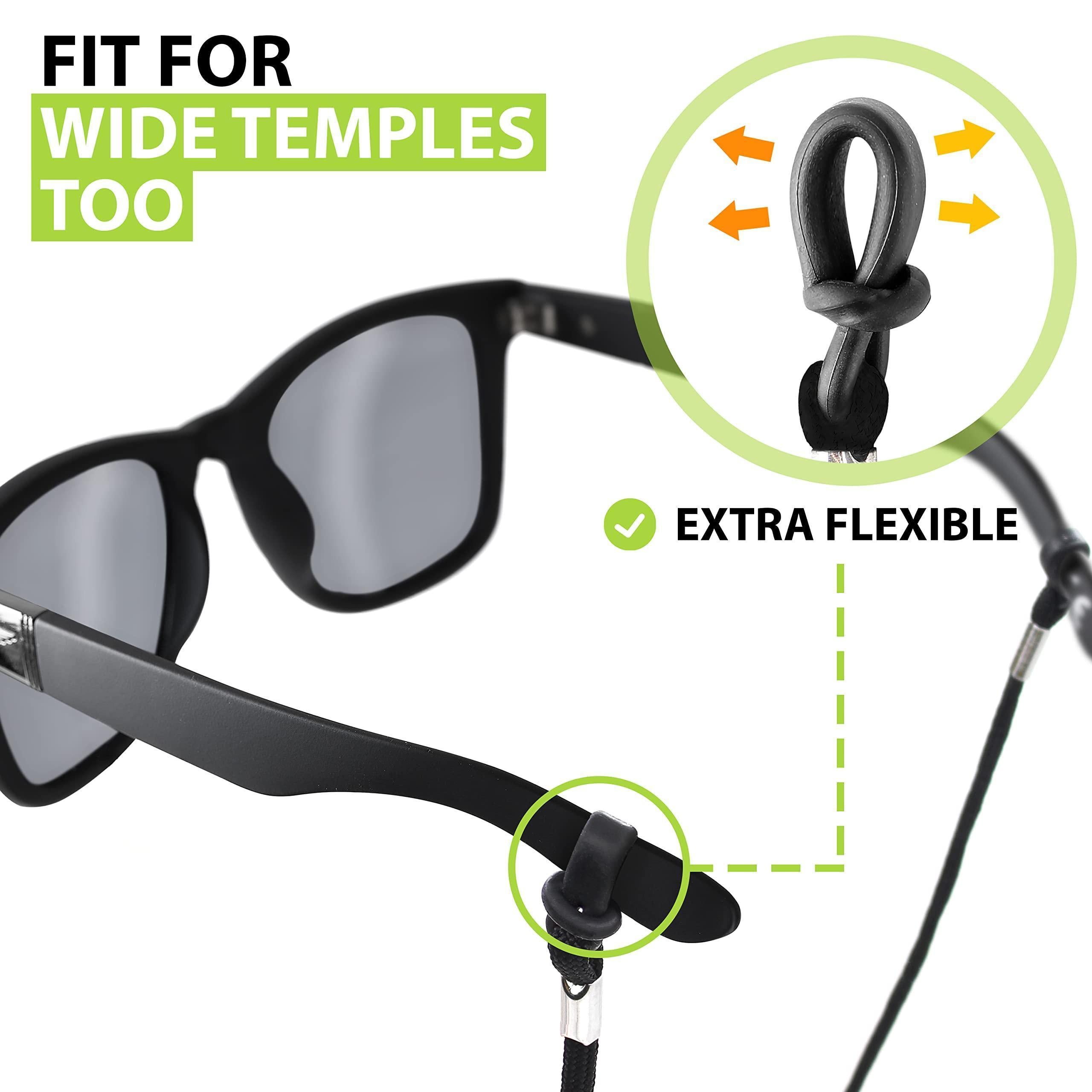 Eyeglasses String Holder Glasses Strap Cords 5 Pcs Black Adjustable 29 inch Long Eyeglasses String Holder Glasses Strap Cords 5 Pcs Black Adjustable 29 inch Long