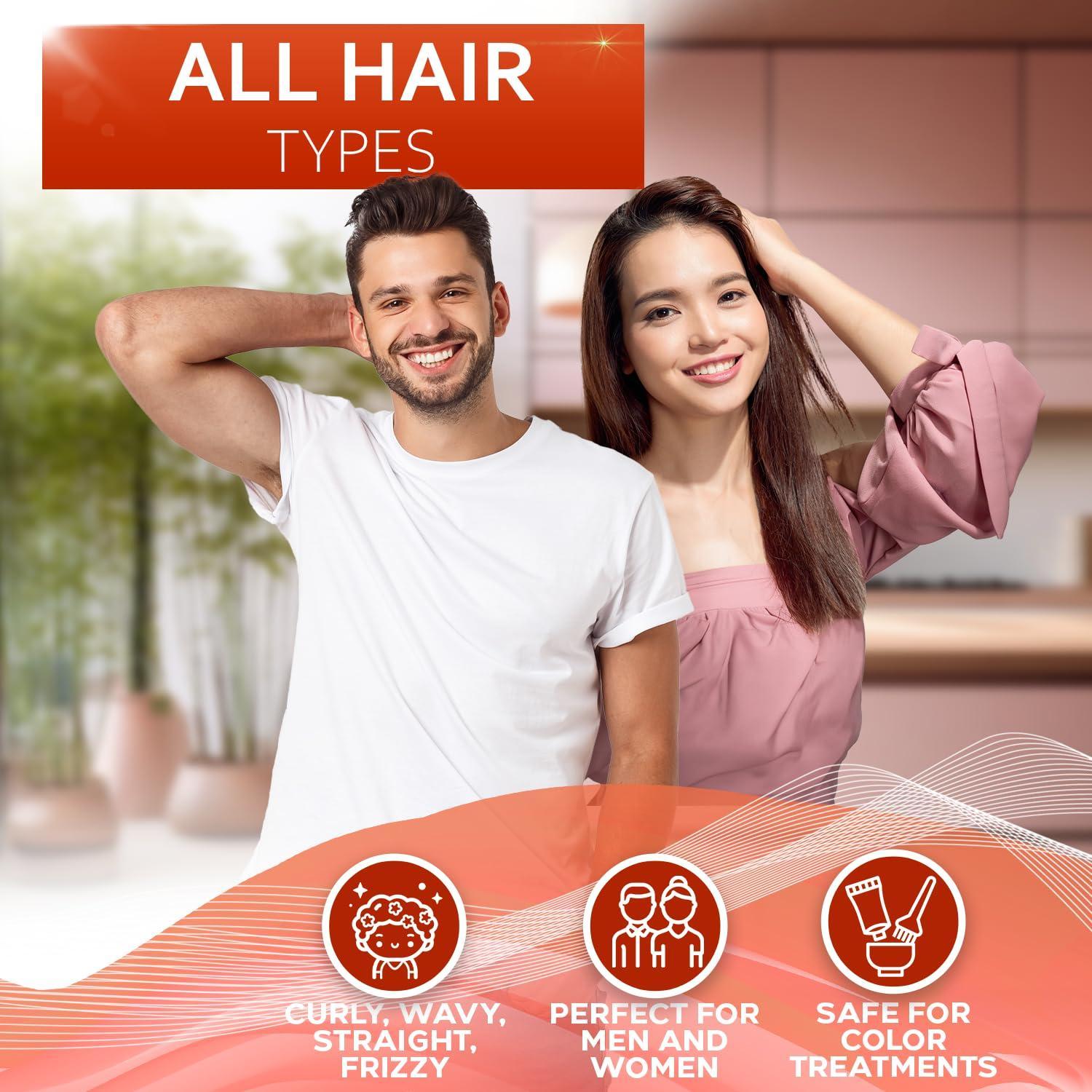 Batana Oil Shampoo and Conditioner Set Thickening Hair Products for Women and Batana Oil Shampoo and Conditioner Set Thickening Hair Products for Women and
