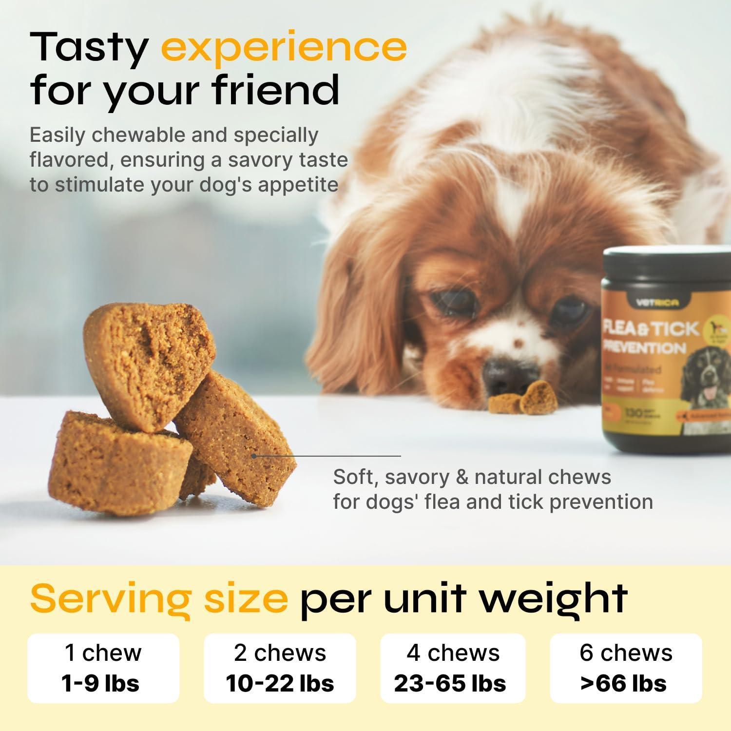Flea and Tick Prevention for Dogs Dog Flea Treatment Chews Immune Support Flea and Tick Chewables for Dogs Dog Flea & Tick Control Supplement All Breeds & Ages Vet Formulated Soft Treats Flea and Tick Prevention for Dogs Dog Flea Treatment Chews Immune Support Flea and Tick Chewables for Dogs Dog Flea & Tick Control Supplement All Breeds & Ages Vet Formulated Soft Treats