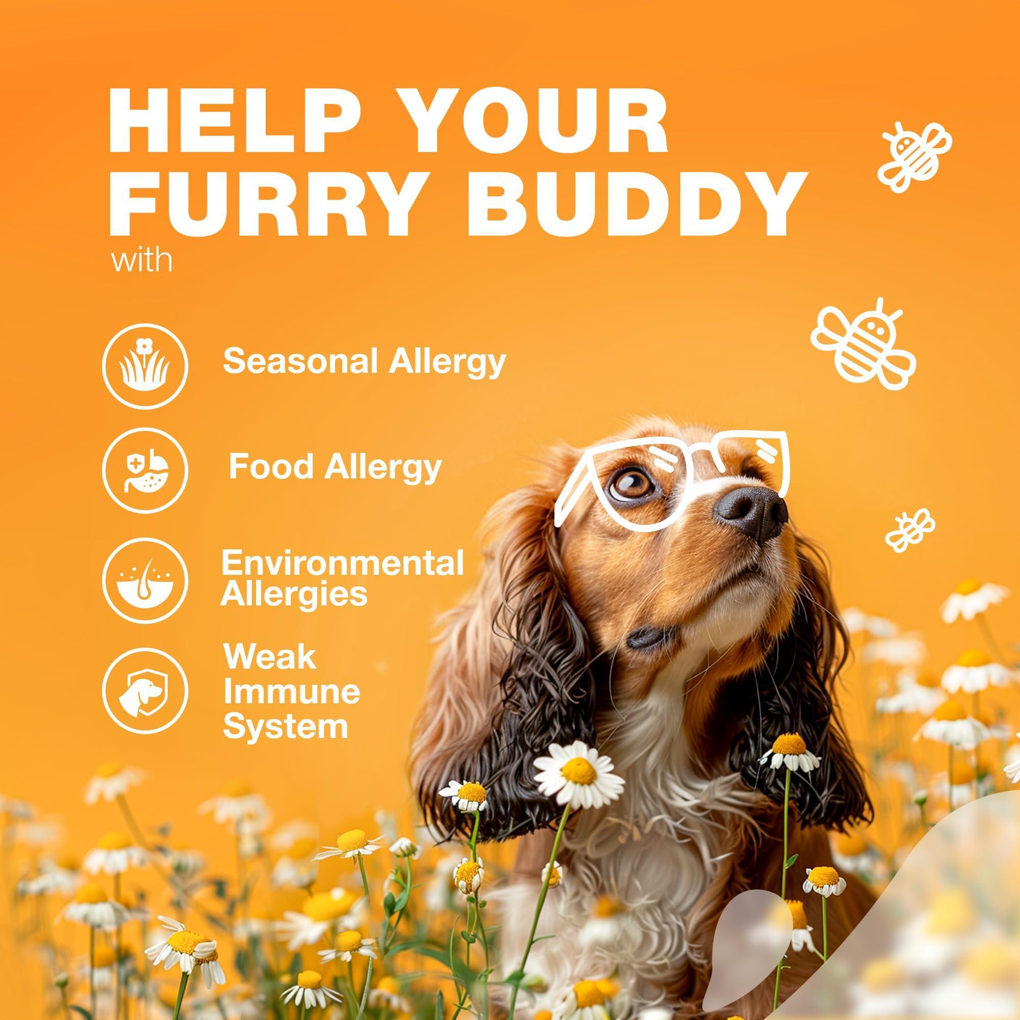 Dog Allergy Relief Chews Itch Relief Anti-Itch Dog Allergy Relief Chews Itch Relief Anti-Itch