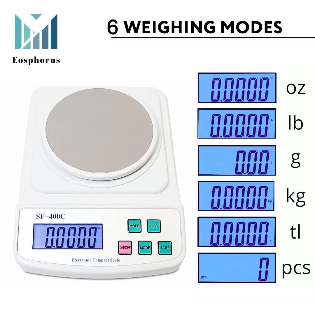 Ounce and Gram Scale 0.01g Accuracy Mass Balance Chemistry Digital Scale Electronic LCD Science Lab Laboratory Digital Scale USB Charger and AC DC Adapter Included Ounce and Gram Scale 0.01g Accuracy Mass Balance Chemistry Digital Scale Electronic LCD Science Lab Laboratory Digital Scale USB Charger and AC DC Adapter Included