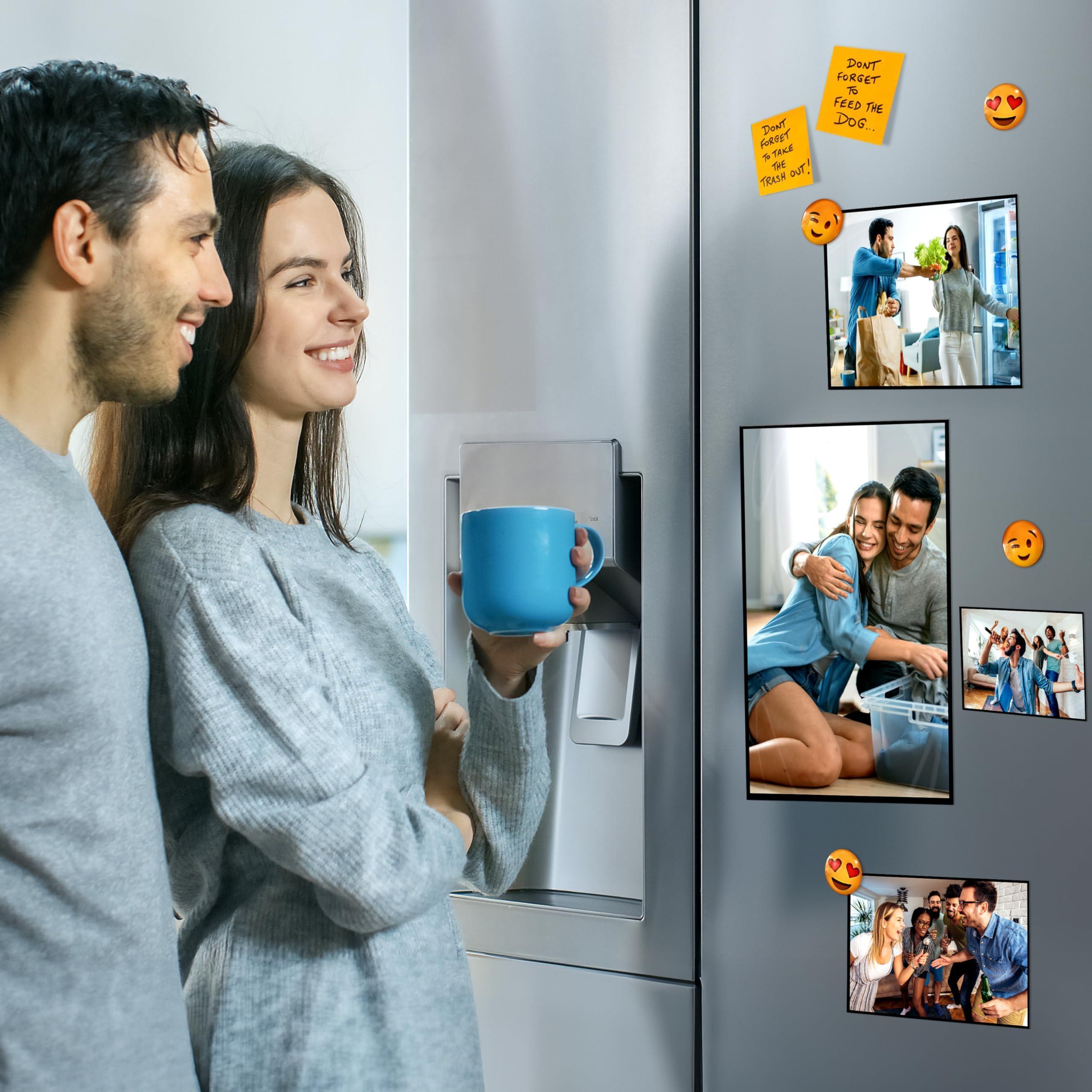 15 Pack 2.5x3.5 inch Magnetic Picture Frames for Refrigetator Wallet Small Frame 15 Pack 2.5x3.5 inch Magnetic Picture Frames for Refrigetator Wallet Small Frame