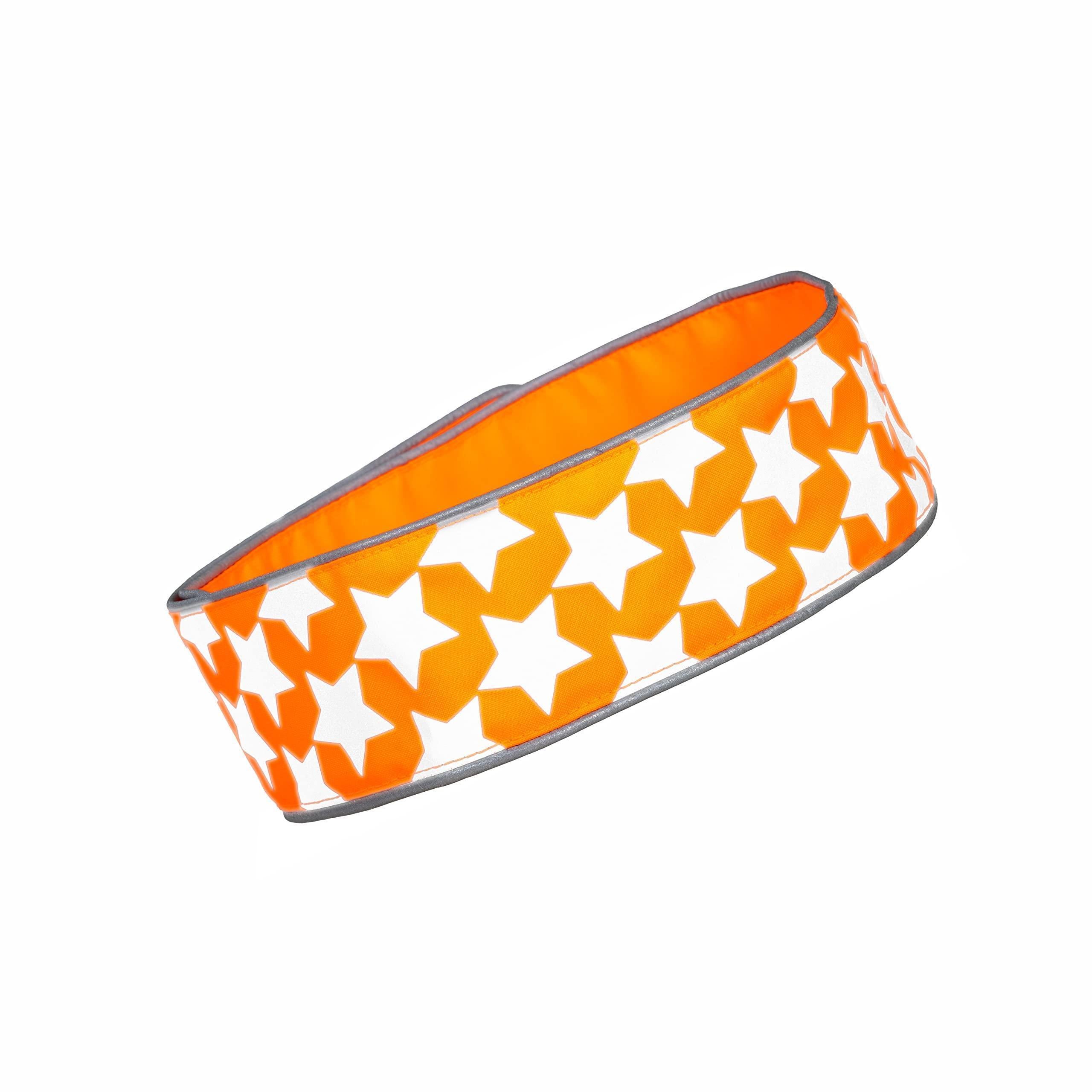 Reflective Dog Collar XL Size Adjustable Blaze Orange Reflective Dog Collar XL Size Adjustable Blaze Orange