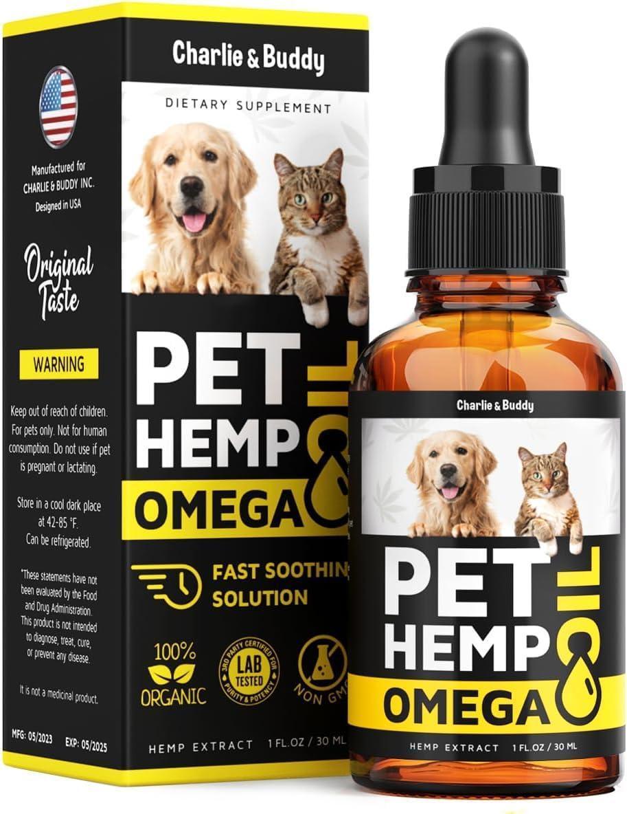 Hemp & Salmon Oil for Dogs Omega 3-6-9 Skin & Coat 1 fl oz Hemp & Salmon Oil for Dogs Omega 3-6-9 Skin & Coat 1 fl oz