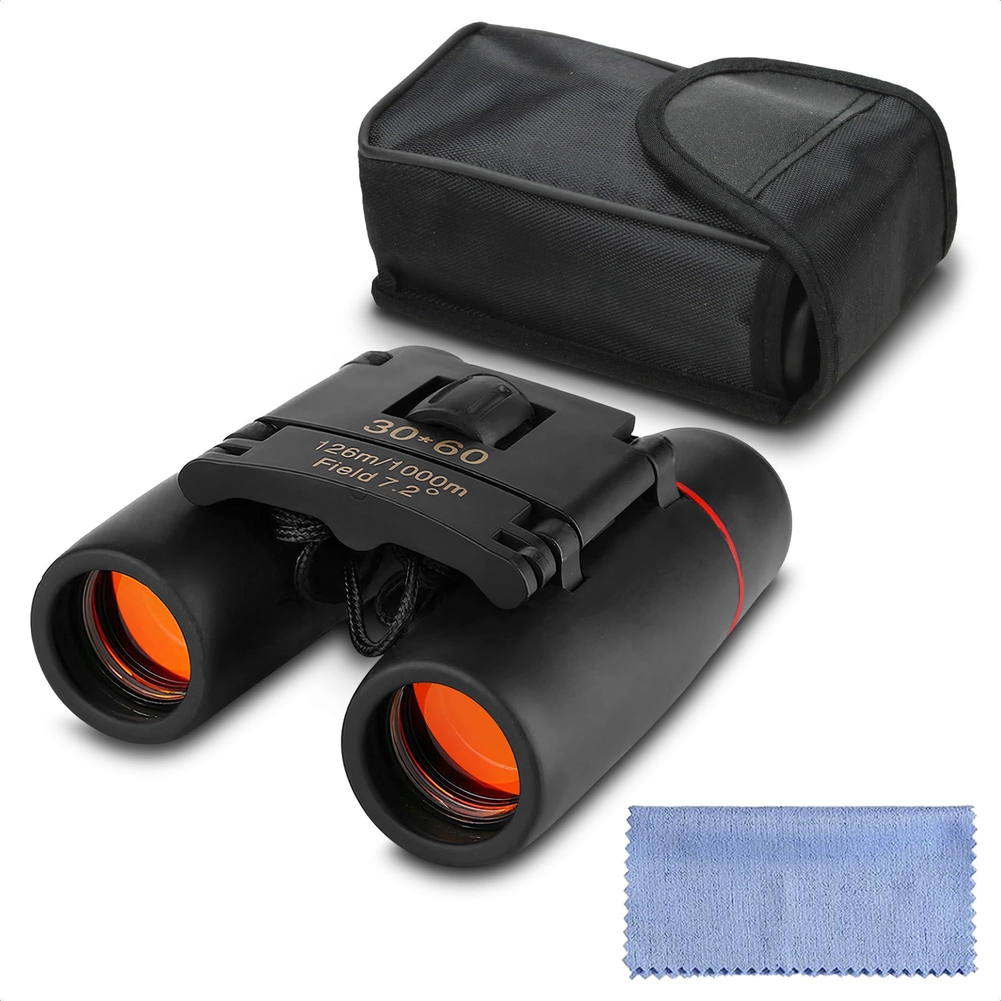 Travel Binoculars 30x60 Wide Field of View Storage Bag for Bird Watching Travel Binoculars 30x60 Wide Field of View Storage Bag for Bird Watching