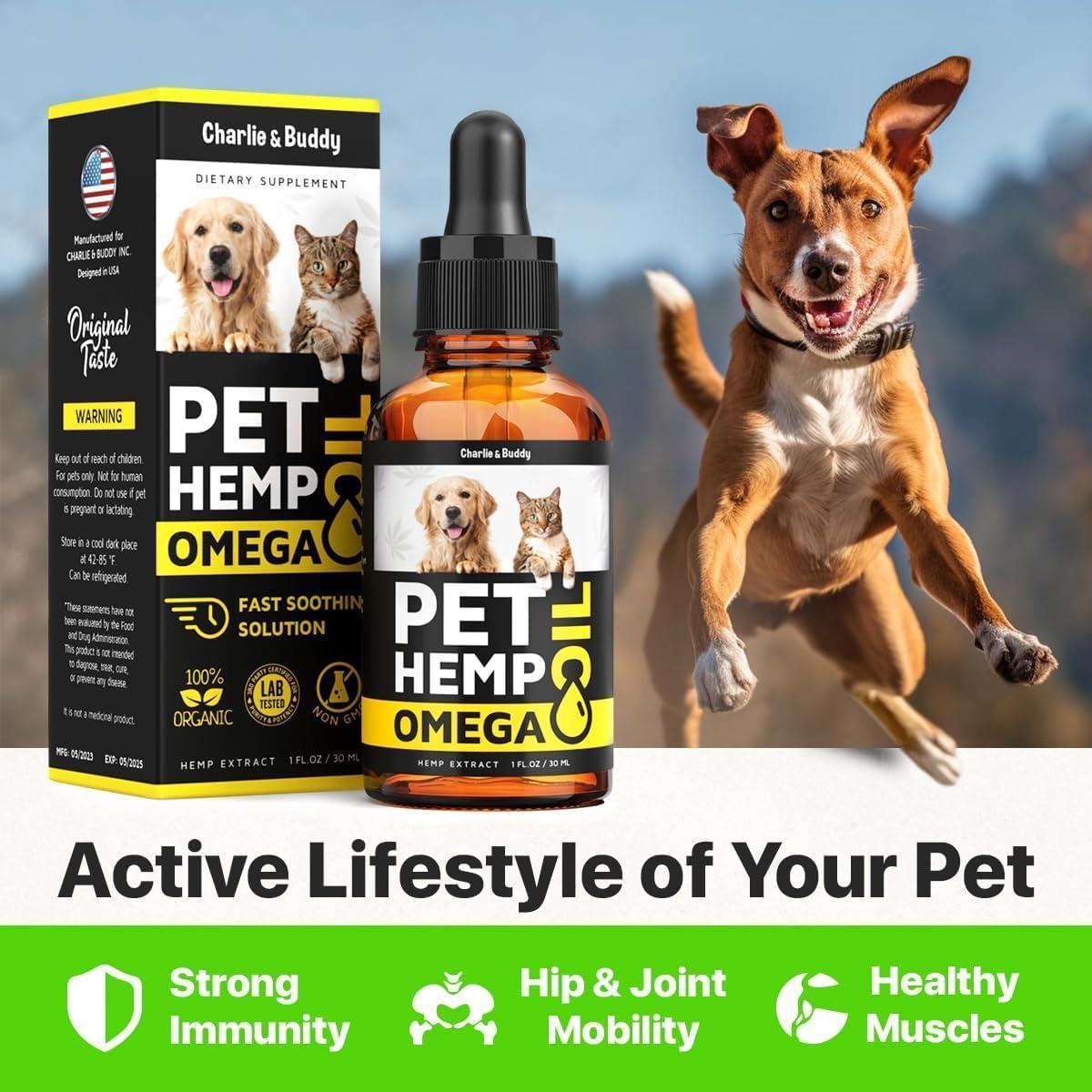 Hemp & Salmon Oil for Dogs Omega 3-6-9 Skin & Coat 1 fl oz Hemp & Salmon Oil for Dogs Omega 3-6-9 Skin & Coat 1 fl oz