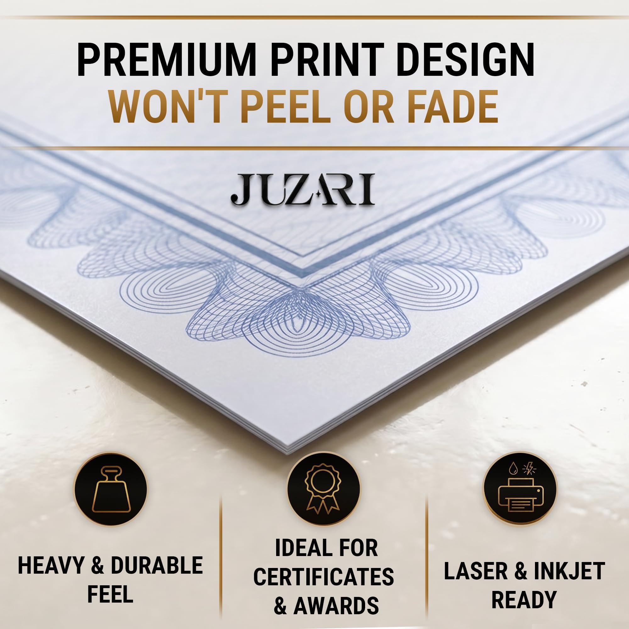 100 Certificate Paper 8.5 x 11 inch for Printing Blank Certificate Papers for Award Certificates & Diploma Paper Premium Blue Border Award Papers Cardstock for Awards & Certificates Graduation 100 Certificate Paper 8.5 x 11 inch for Printing Blank Certificate Papers for Award Certificates & Diploma Paper Premium Blue Border Award Papers Cardstock for Awards & Certificates Graduation