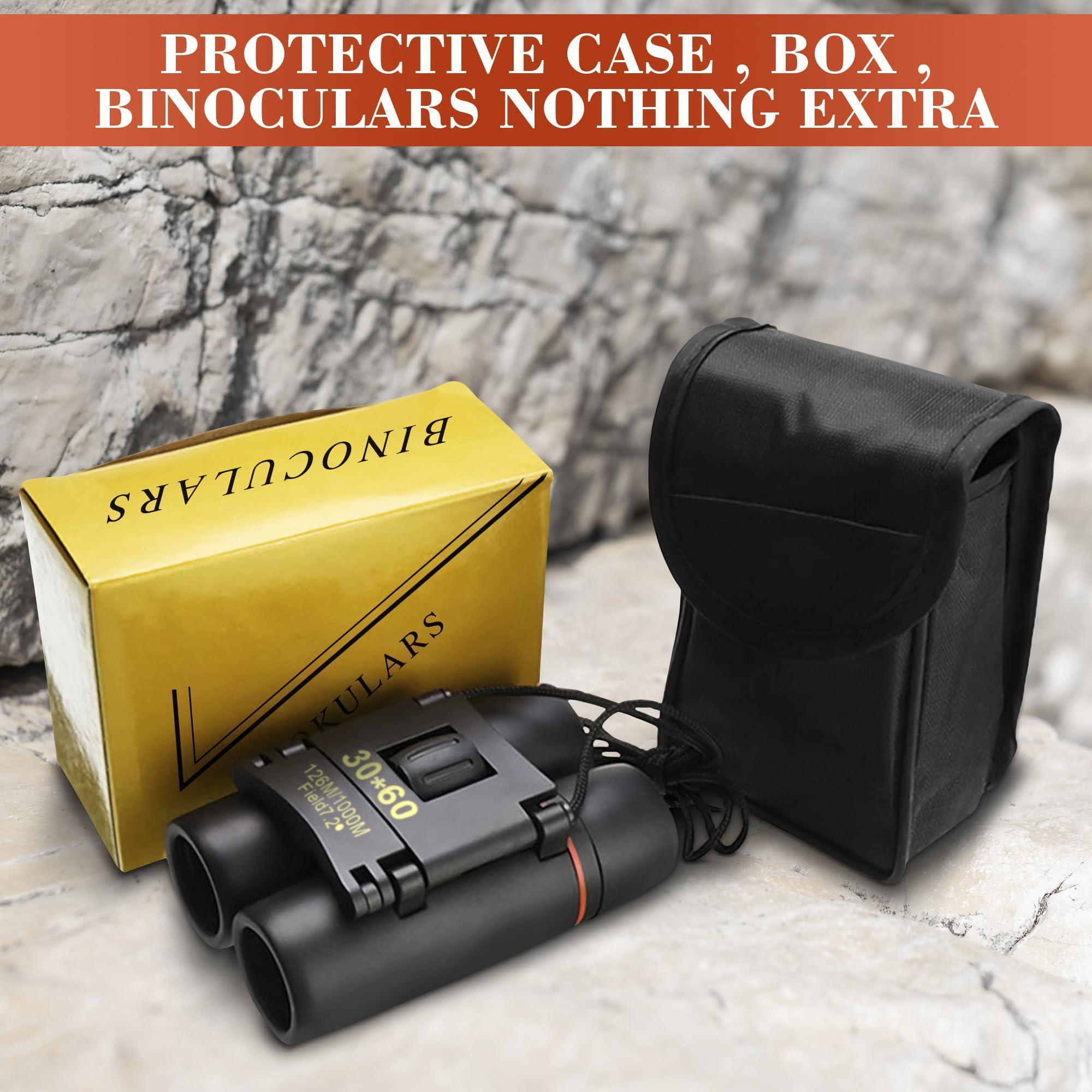 Travel Binoculars 30x60 Wide Field of View Storage Bag for Bird Watching Travel Binoculars 30x60 Wide Field of View Storage Bag for Bird Watching