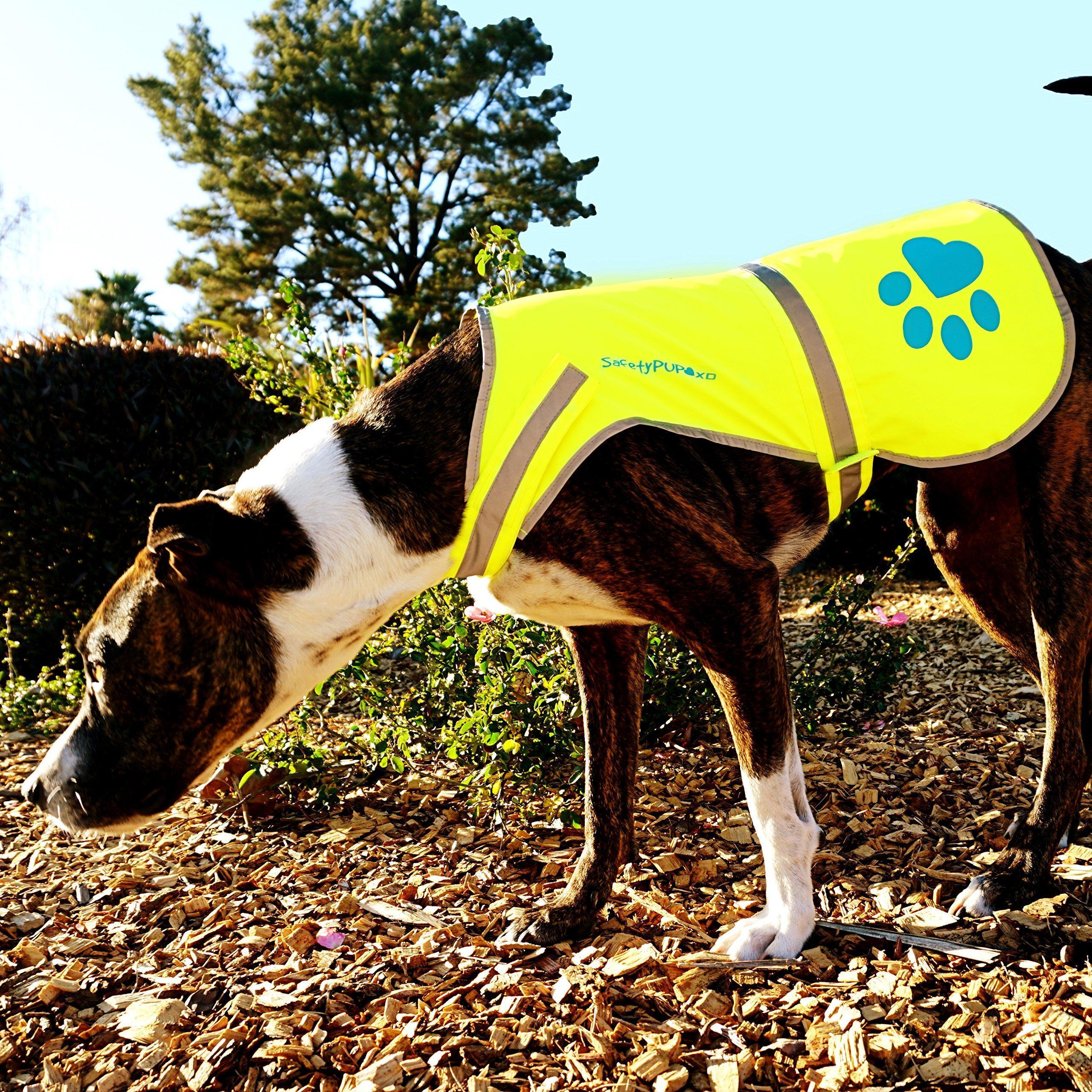 Reflective Dog Vest Hi-Vis L Size Yellow Reflective Dog Vest Hi-Vis L Size Yellow